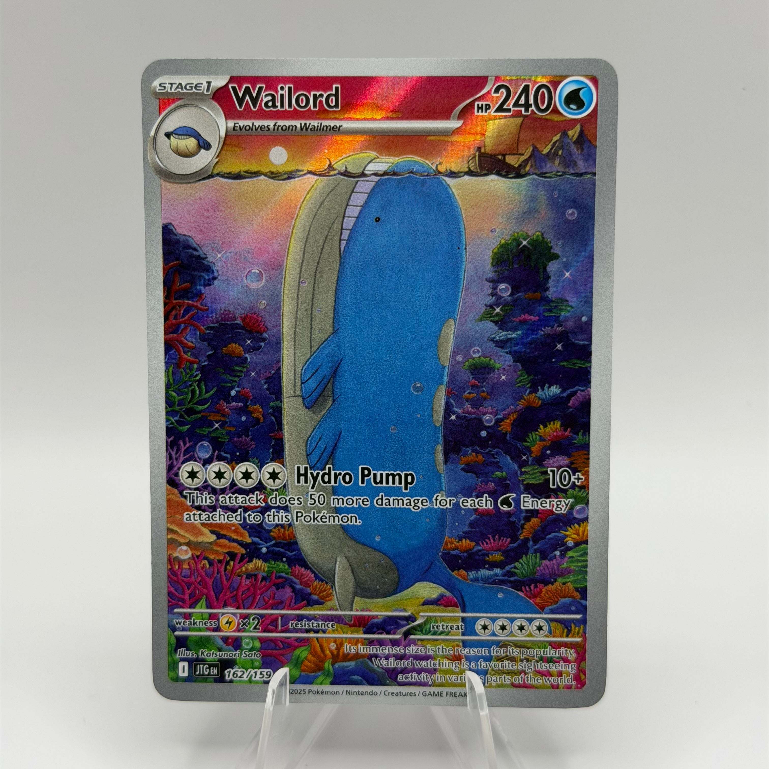 Wailord (JTG 162)
Journey Together #0195