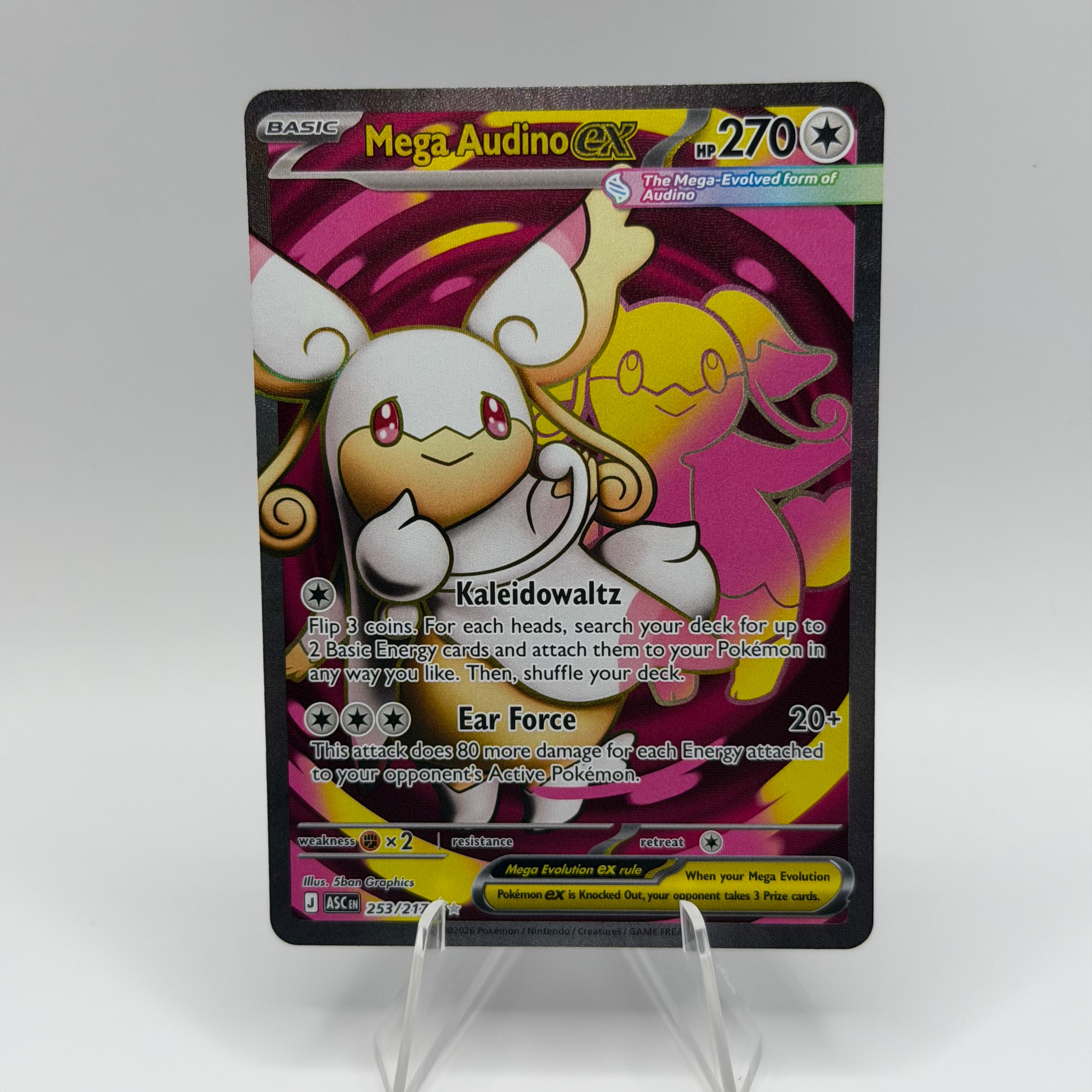 Mega Audino ex (ASC 253)
Ascended Heroes #0080