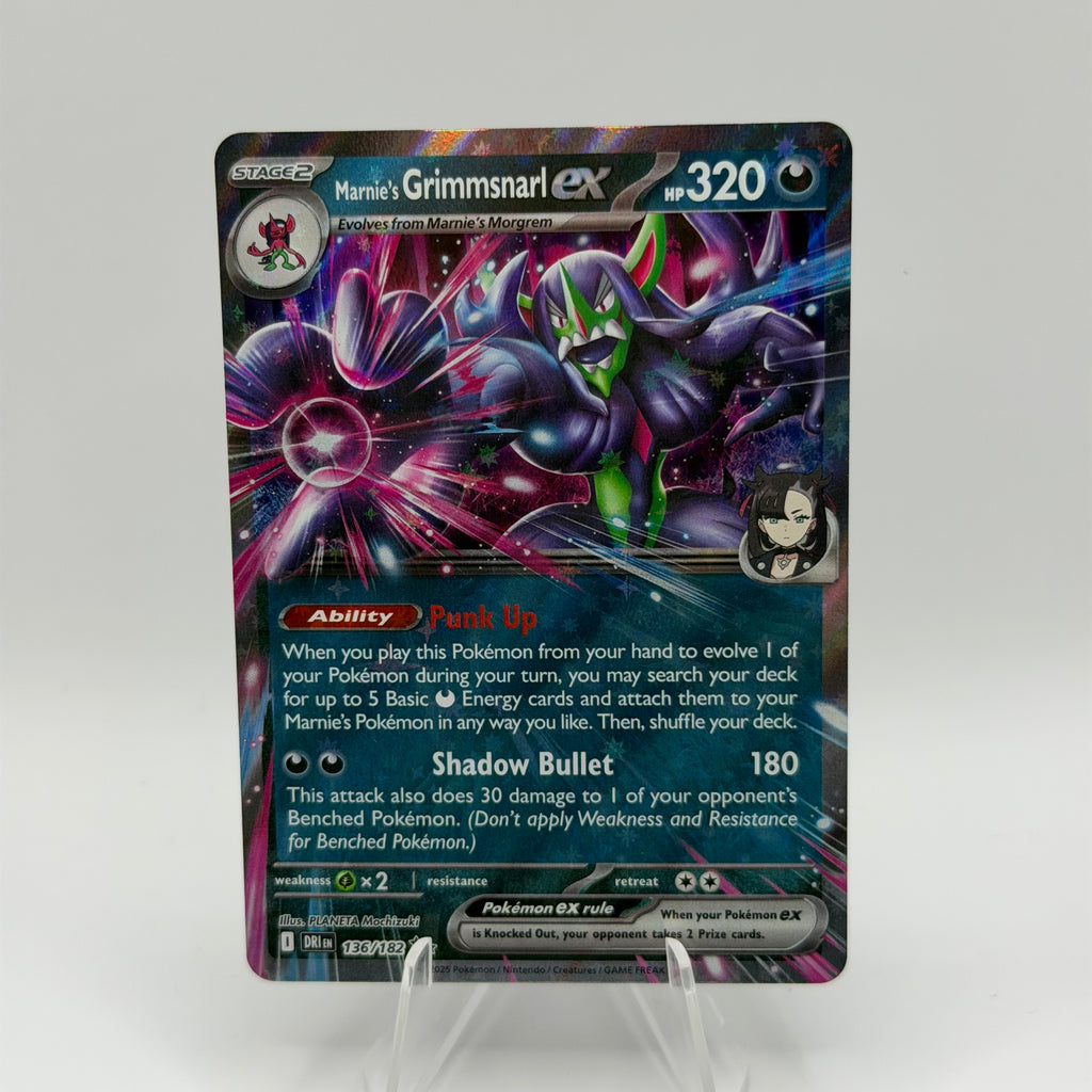 Marnie's Grimmsnarl ex (DRI 136)
Destined Rivals #0017