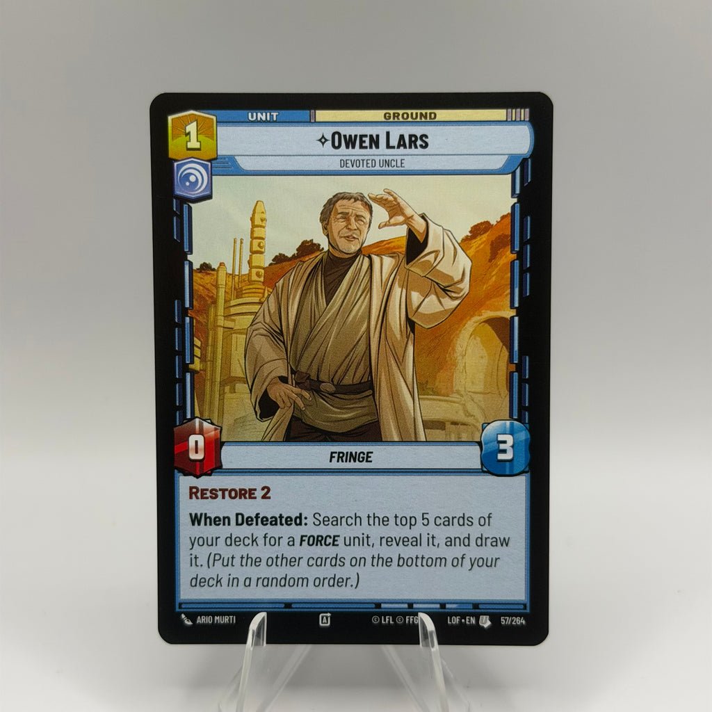 Owen Lars - Devoted Uncle - Legends of the Force (LOF) #0319