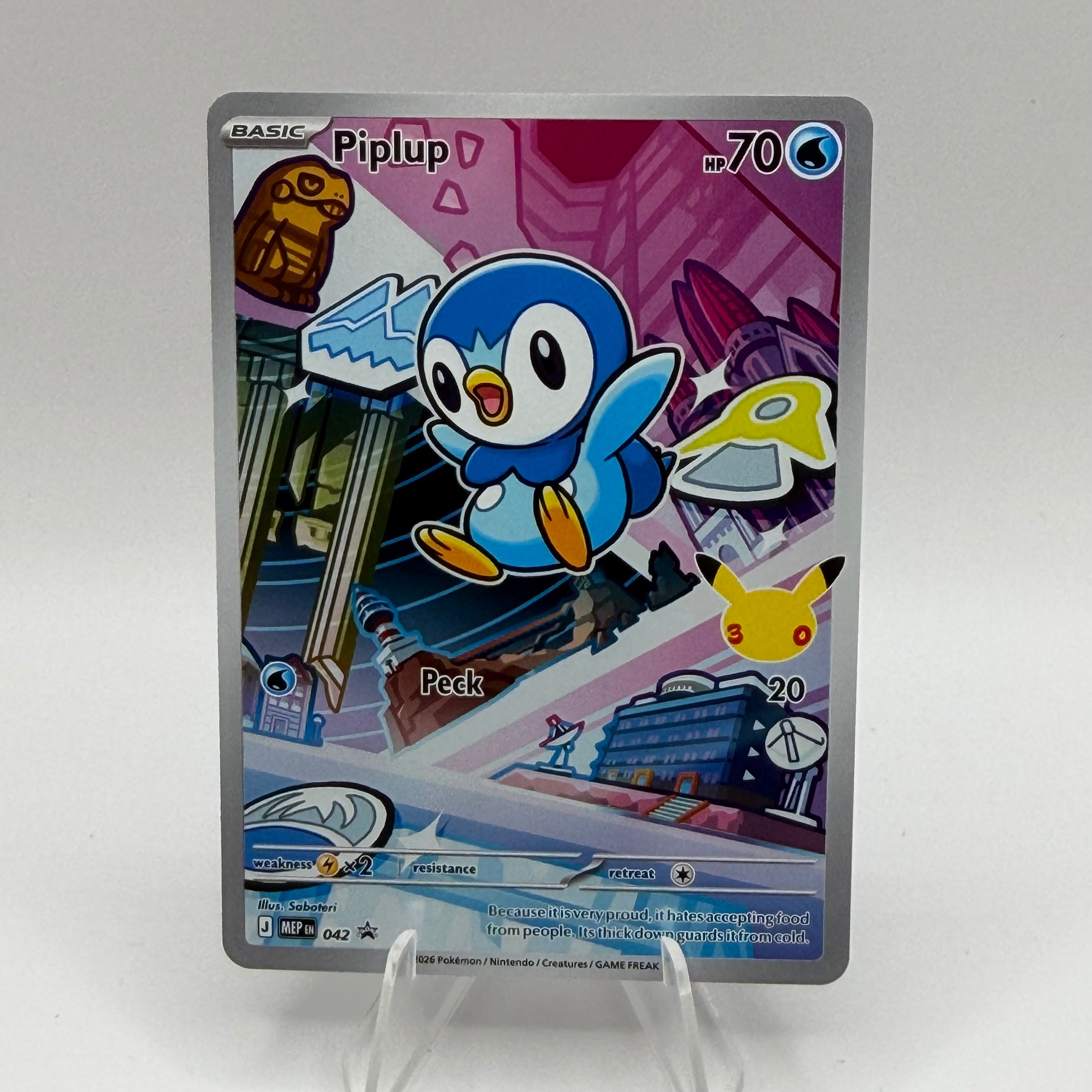 Piplup (MEP 042)
MEP Black Star Promos #0155