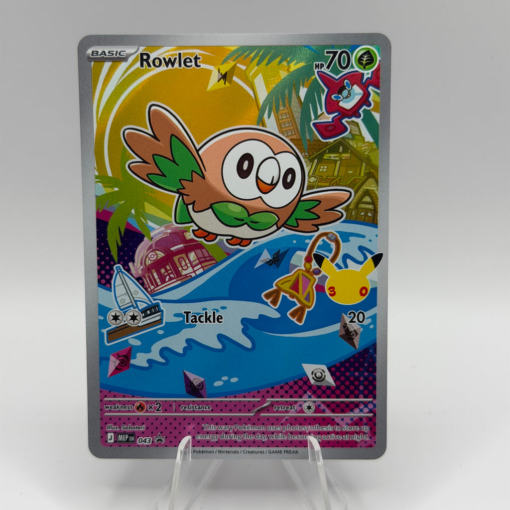 Rowlet (MEP 043)
MEP Black Star Promos #0164