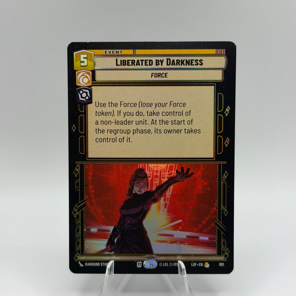 Liberated by Darkness (Foil) - Legends of the Force (LOF) #0256