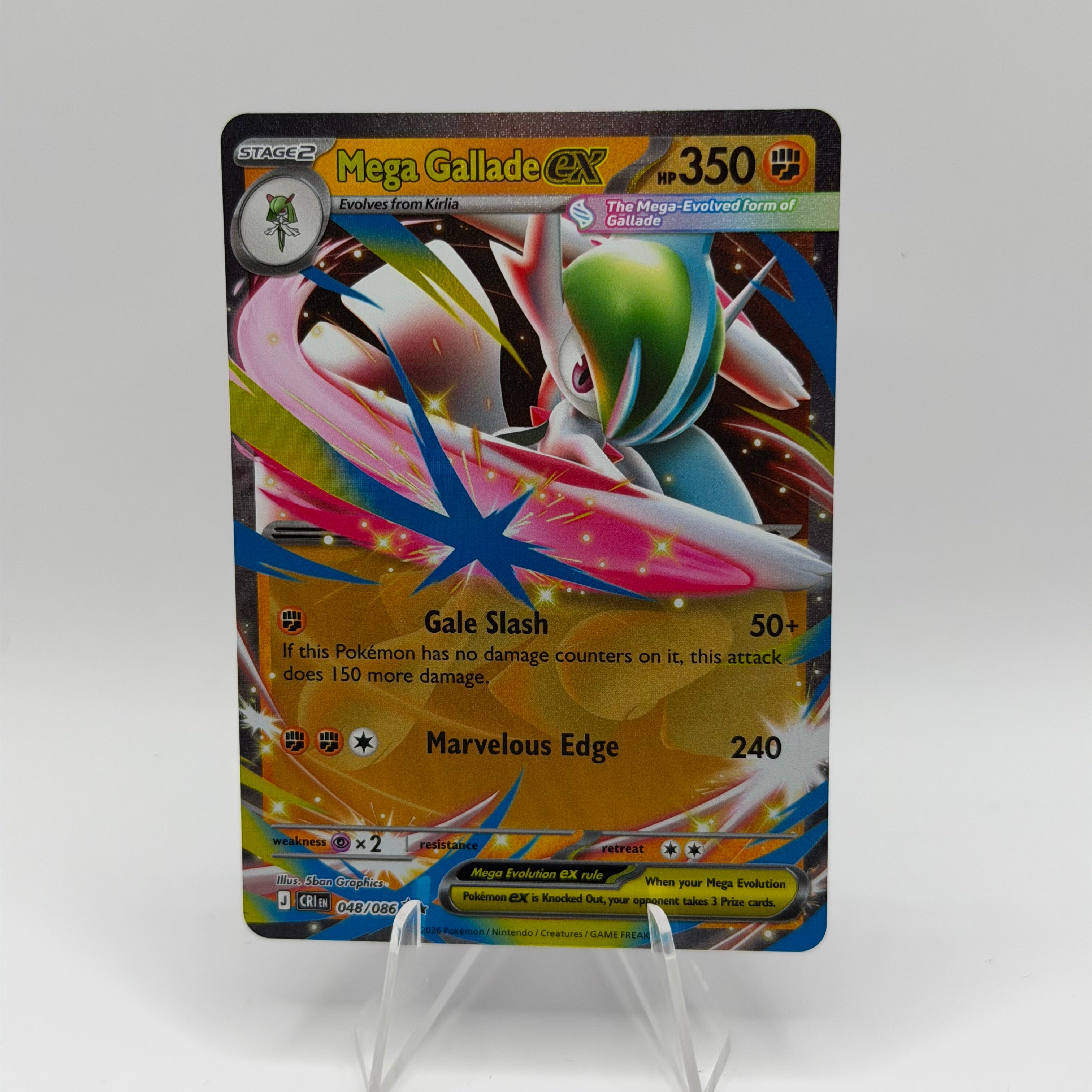 Mega Gallade ex (CRI 048)
Chaos Rising #0052