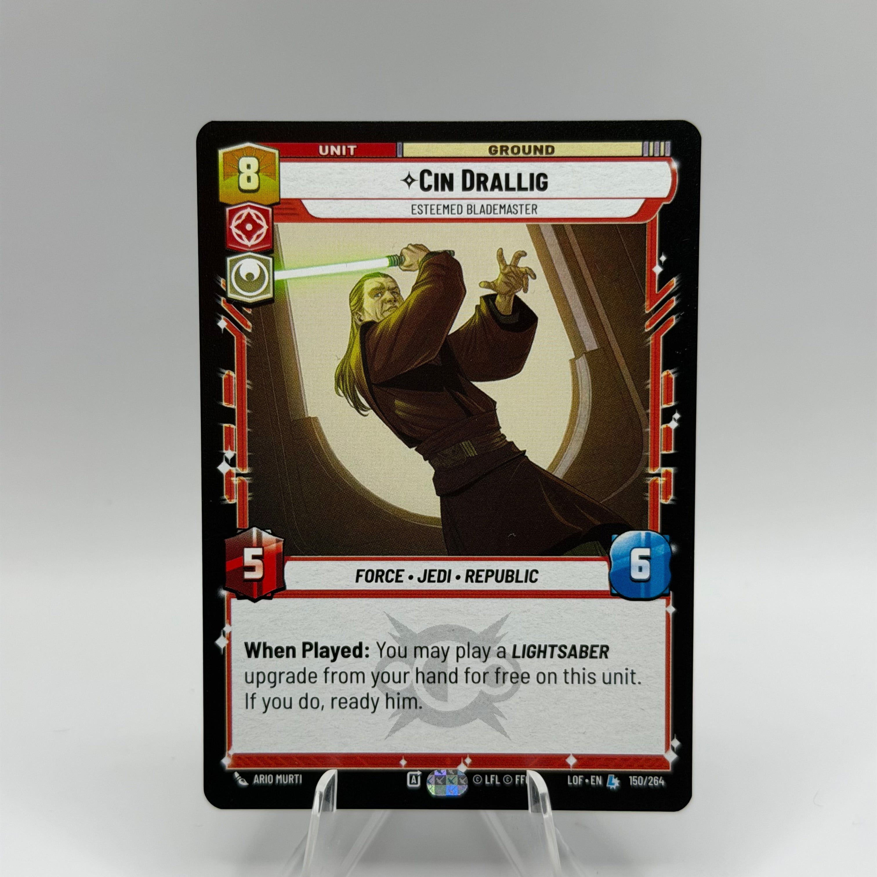 Cin Drallig - Esteemed Blademaster - Legends of the Force (LOF) #0268