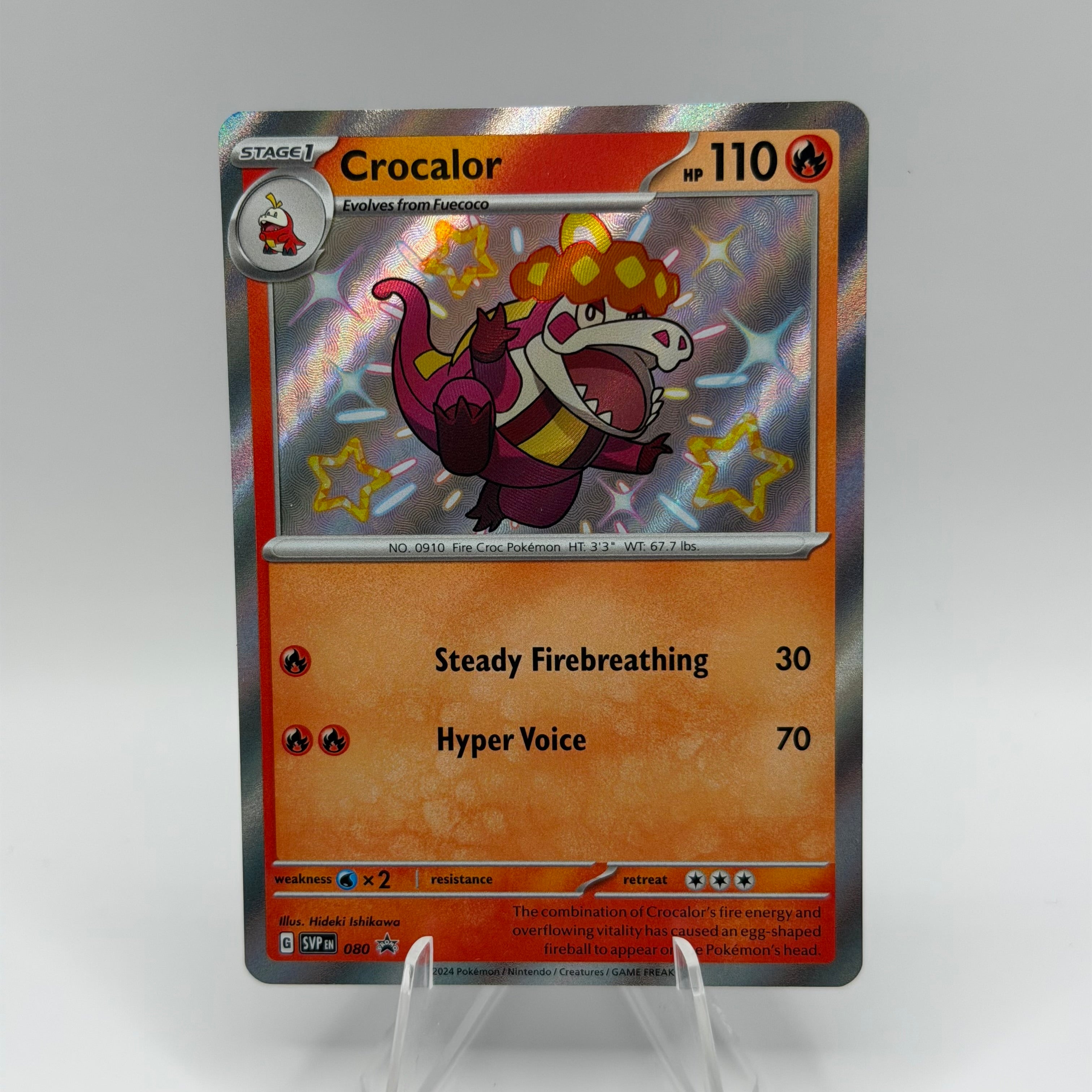 Crocalor (SVP 080)
SV Black Star Promos #0241