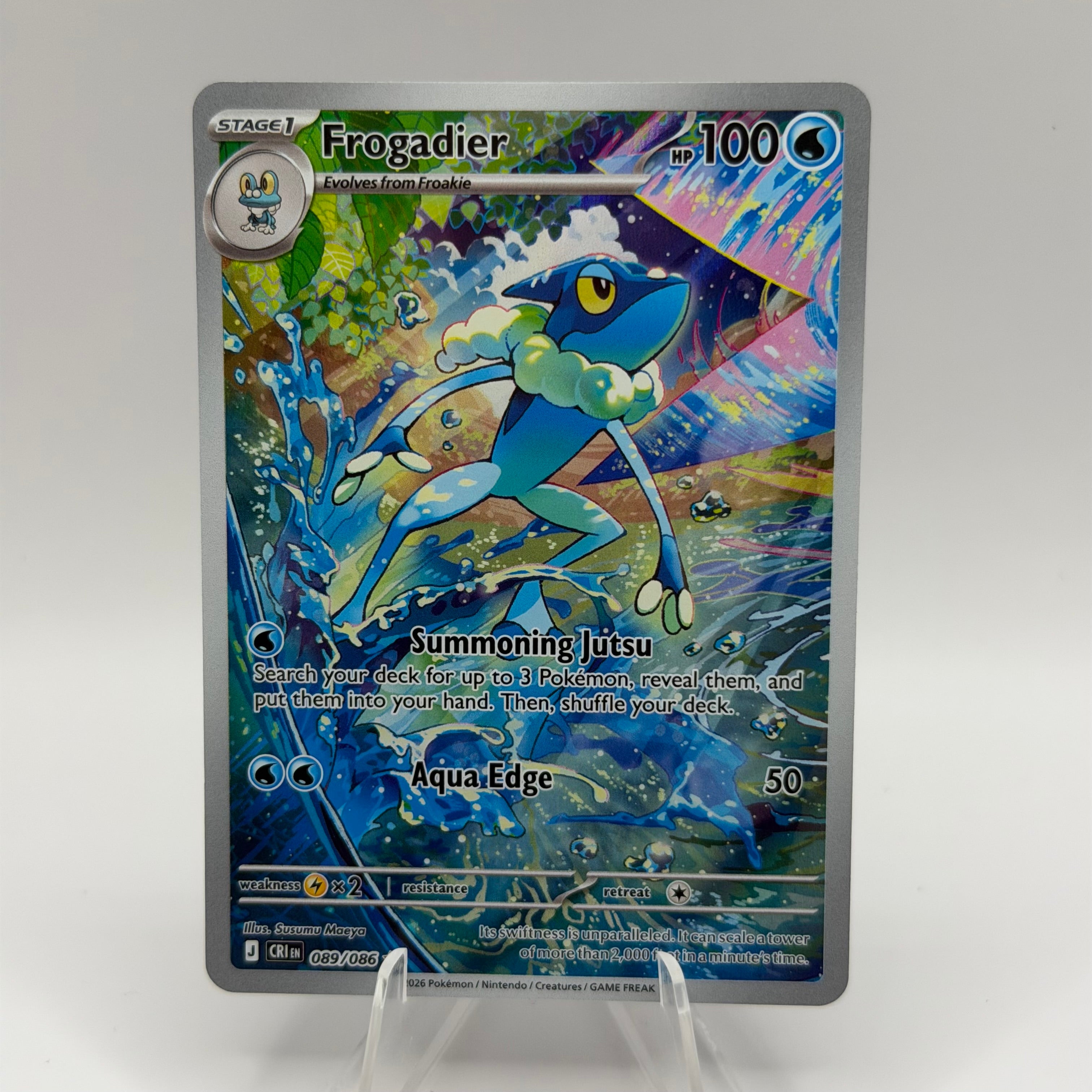 Frogadier (CRI 089)
Chaos Rising #0173