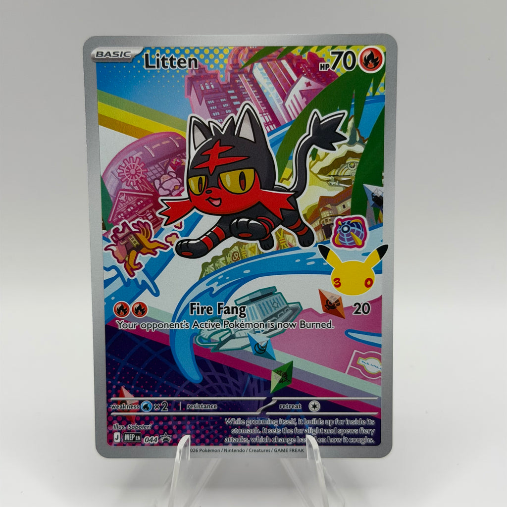 Litten (MEP 044)
MEP Black Star Promos #0165
