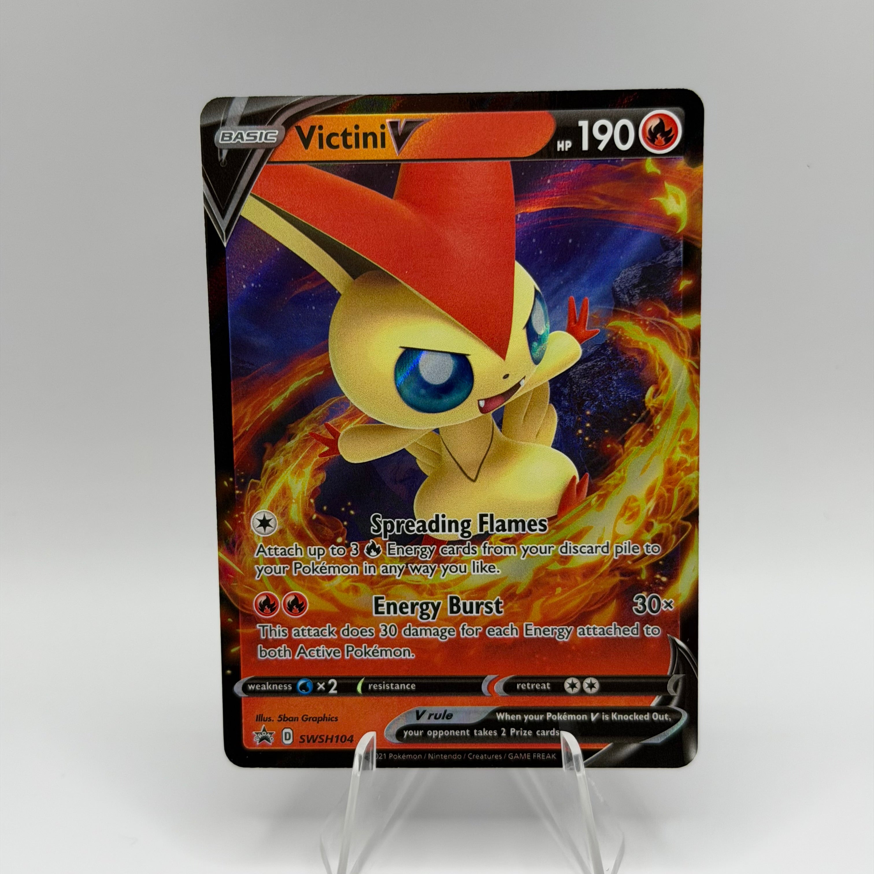 Victini V (SWSH 104)
SWSH Black Star Promos #0093