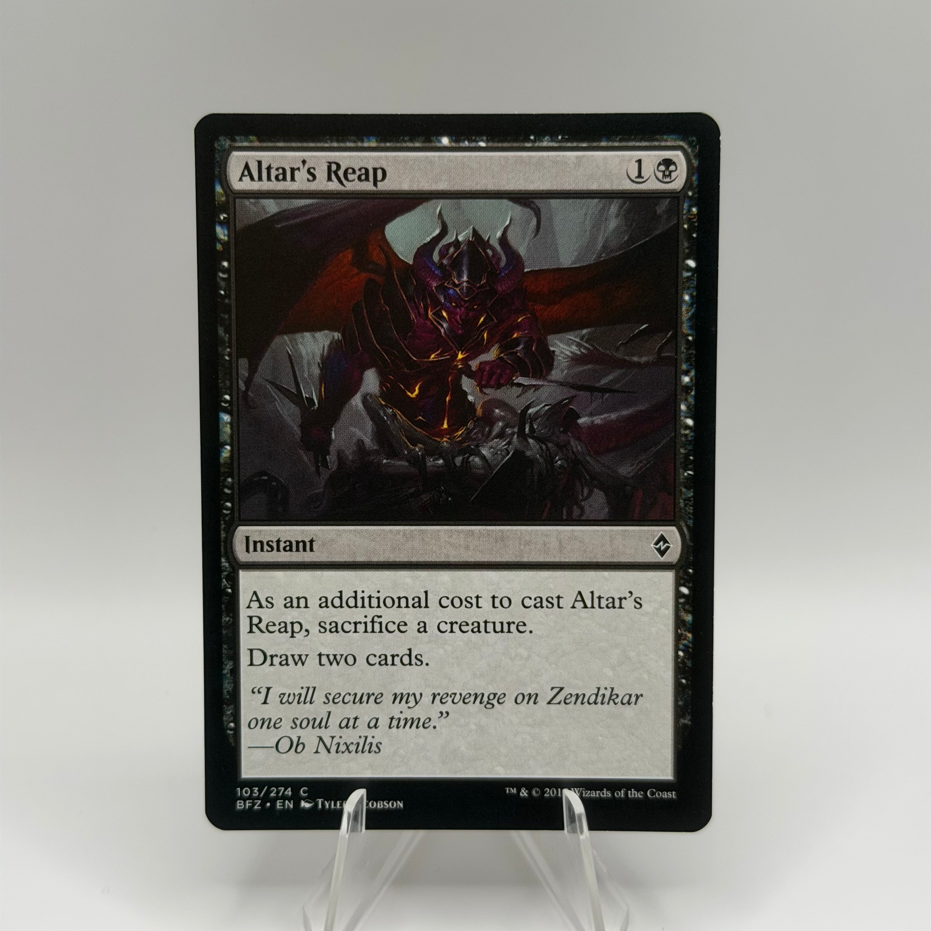 Altar's Reap - Battle for Zendikar (BFZ) #0391