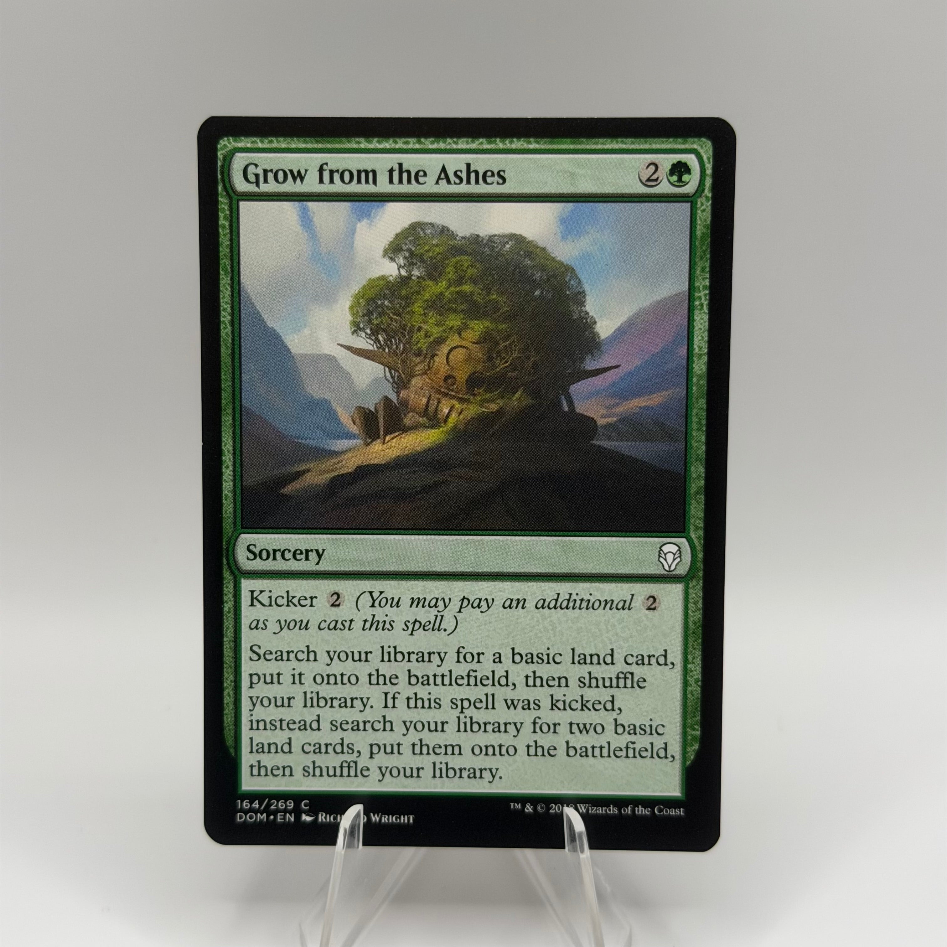 Grow from the Ashes - Dominaria (DOM) #0375
