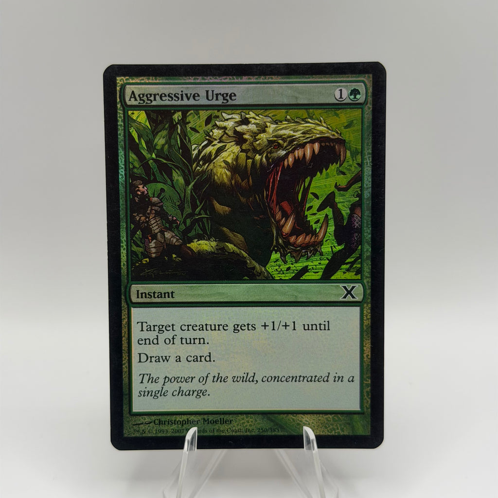 Aggressive Urge (foil) - 10th Edition (10E) #0357