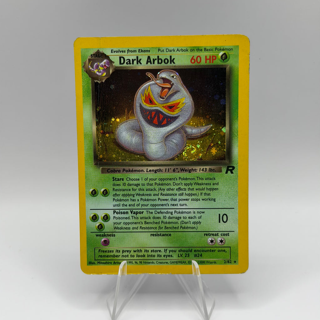 Dark Arbok (TR 2)
Team Rocket #0222