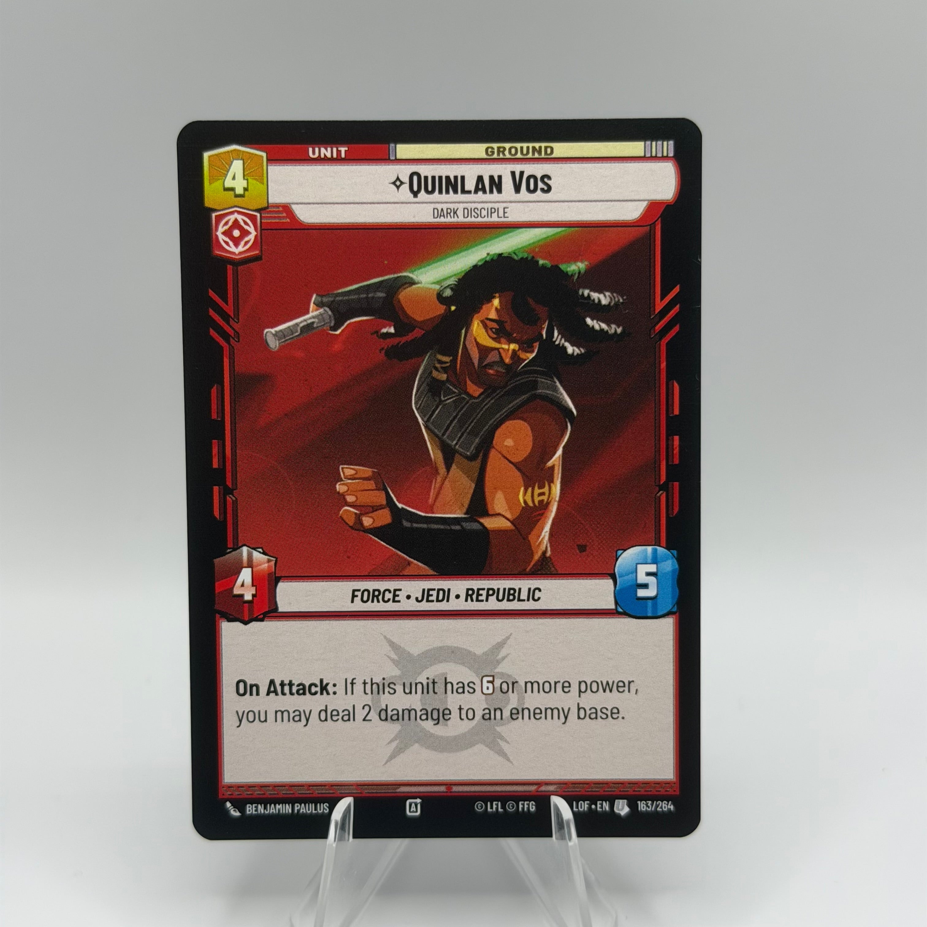 Quinlan Vos - Dark Disciple - Legends of the Force (LOF) #0332