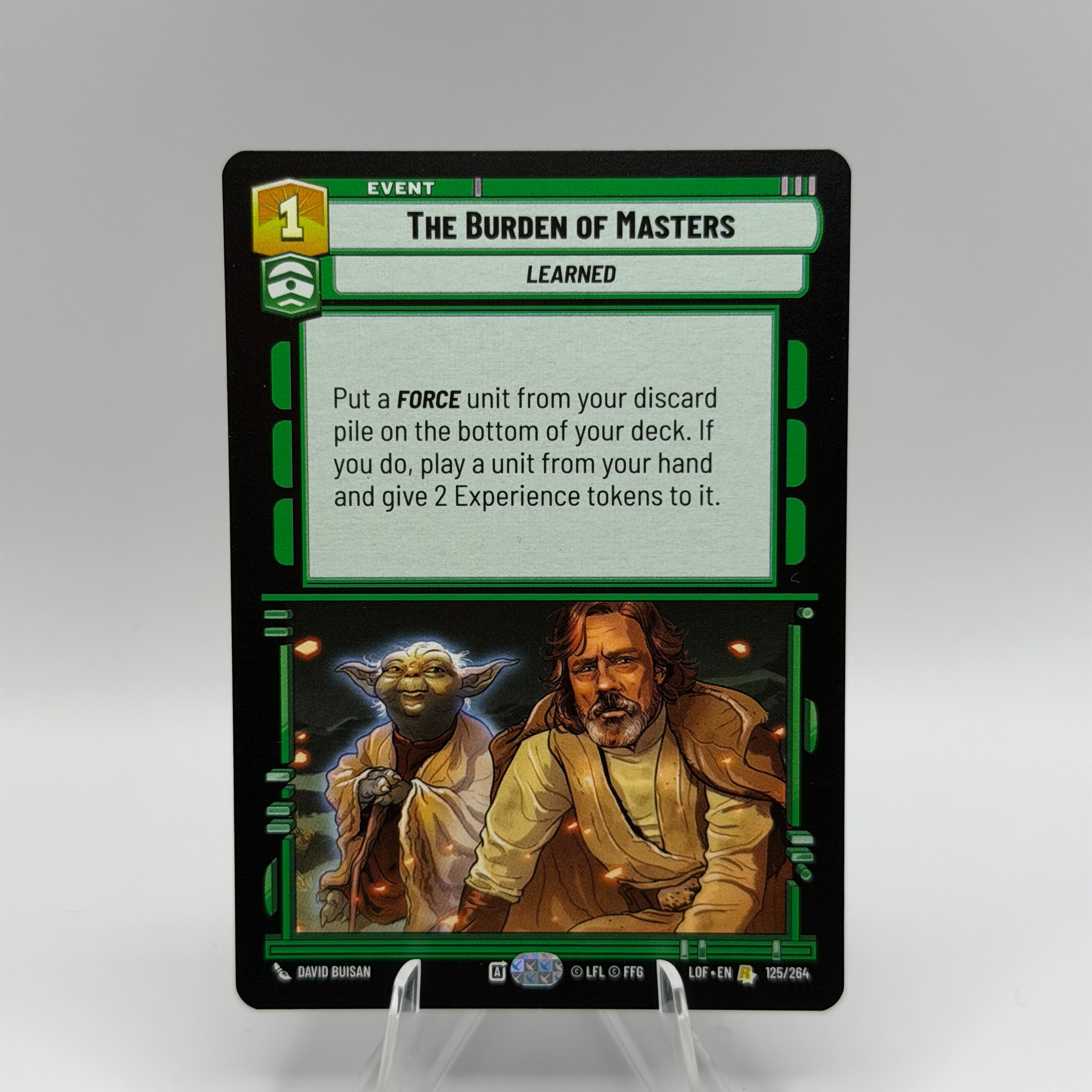 The Burden of Masters - Legends of the Force (LOF) #0258