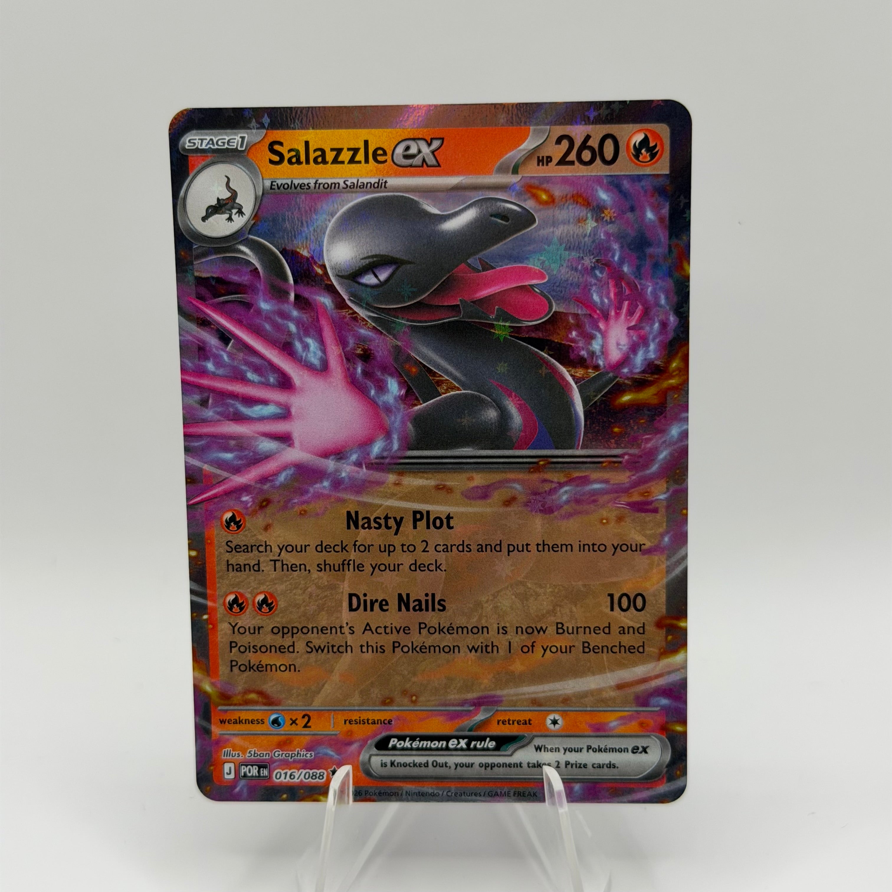 Salazzle ex (POR 016)
Perfect Order #0020