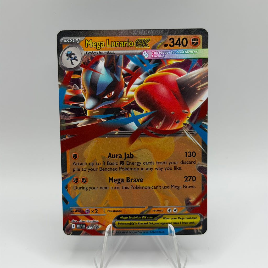 Mega Lucario ex (MEP 012)
MEP Black Star Promos #0412