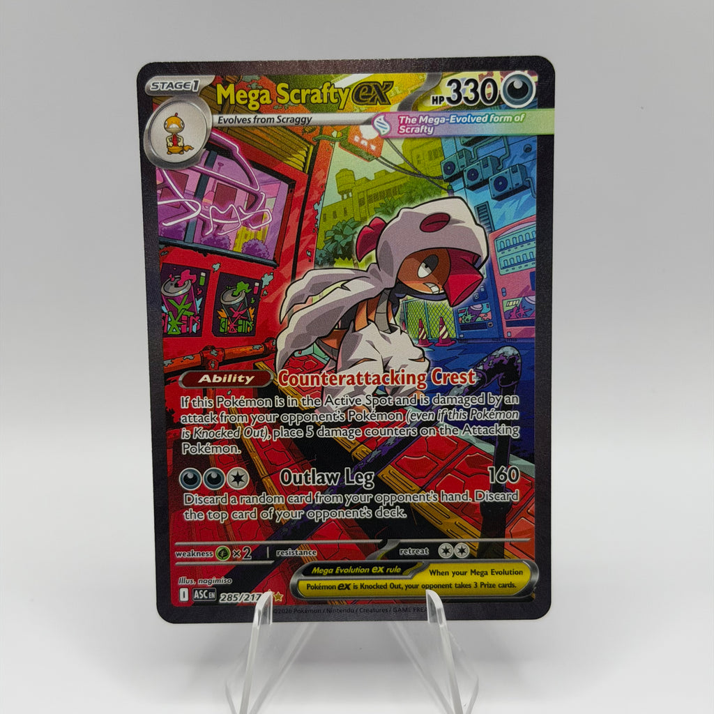 Mega Scrafty ex (ASC 285)
Ascended Heroes #0150