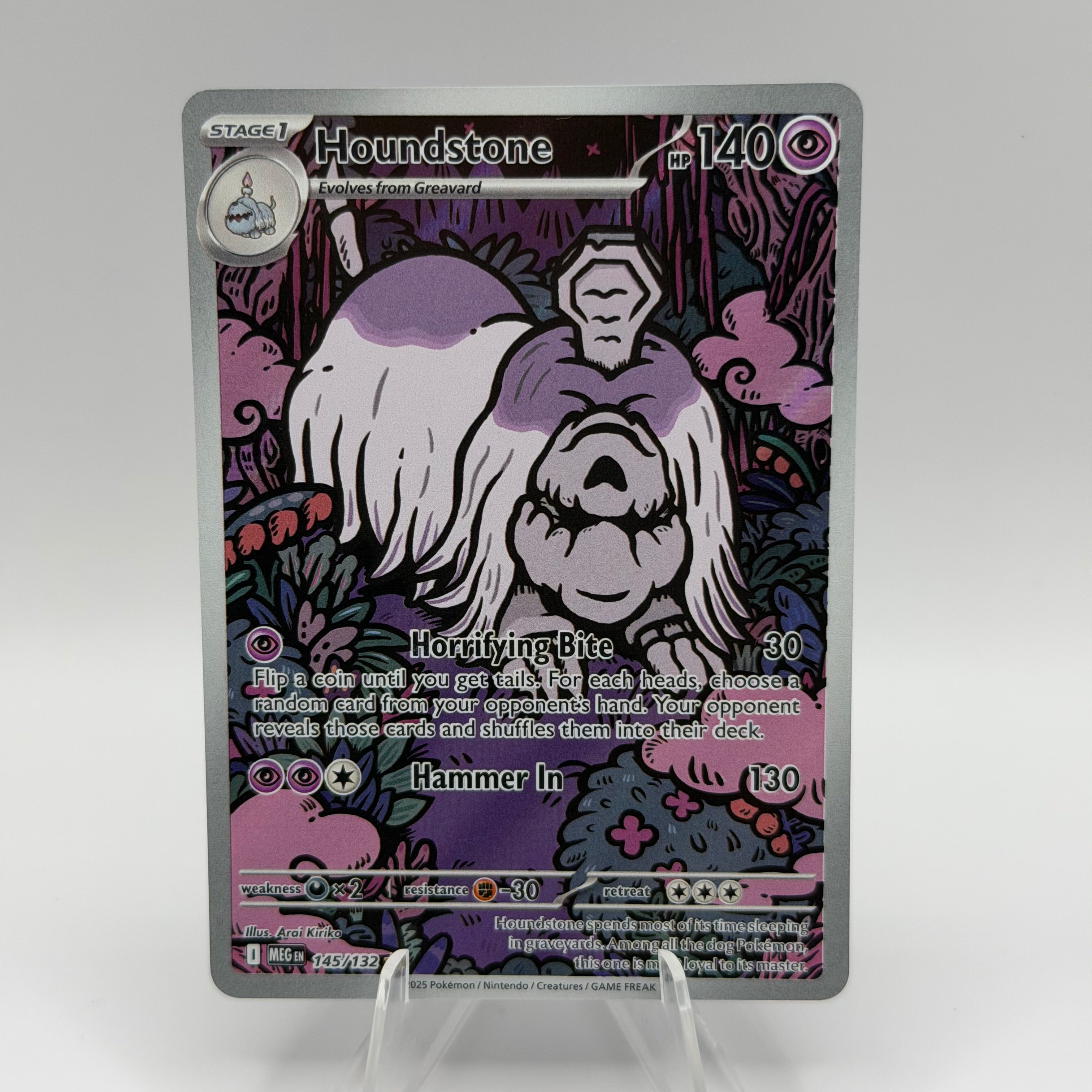 Houndstone (MEG 145)
Mega Evolution #0109