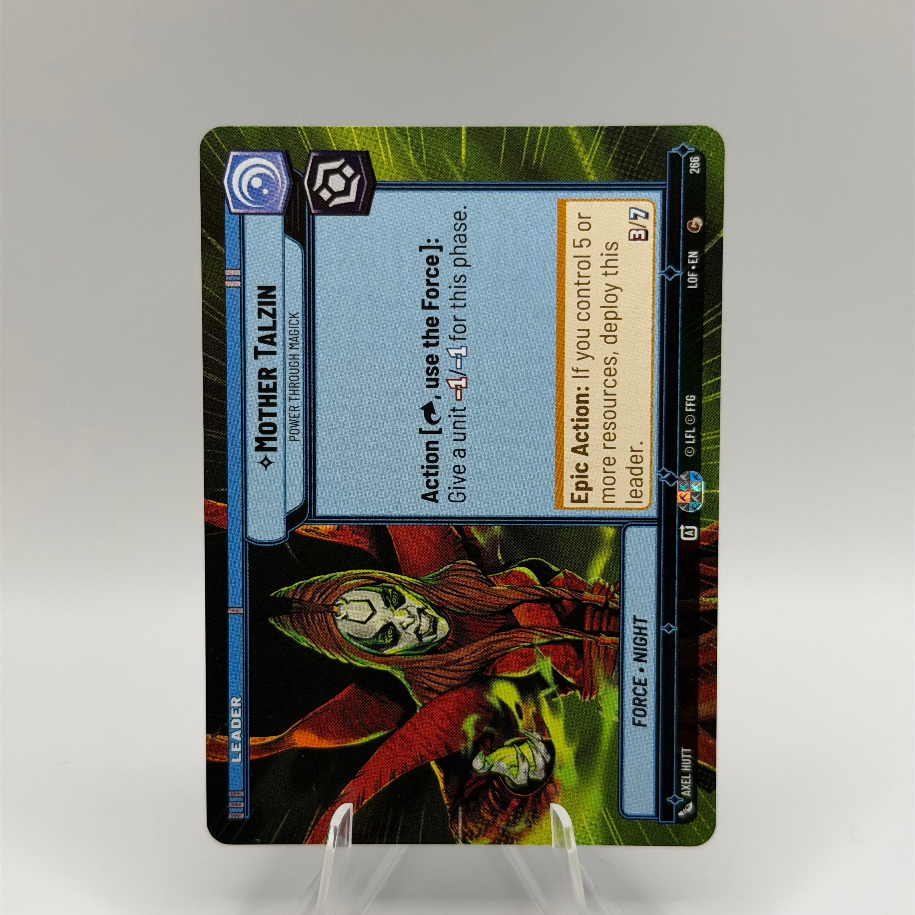 Mother Talzin - Power Through Magick (Hyperspace) - Legends of the Force (LOF) #0259