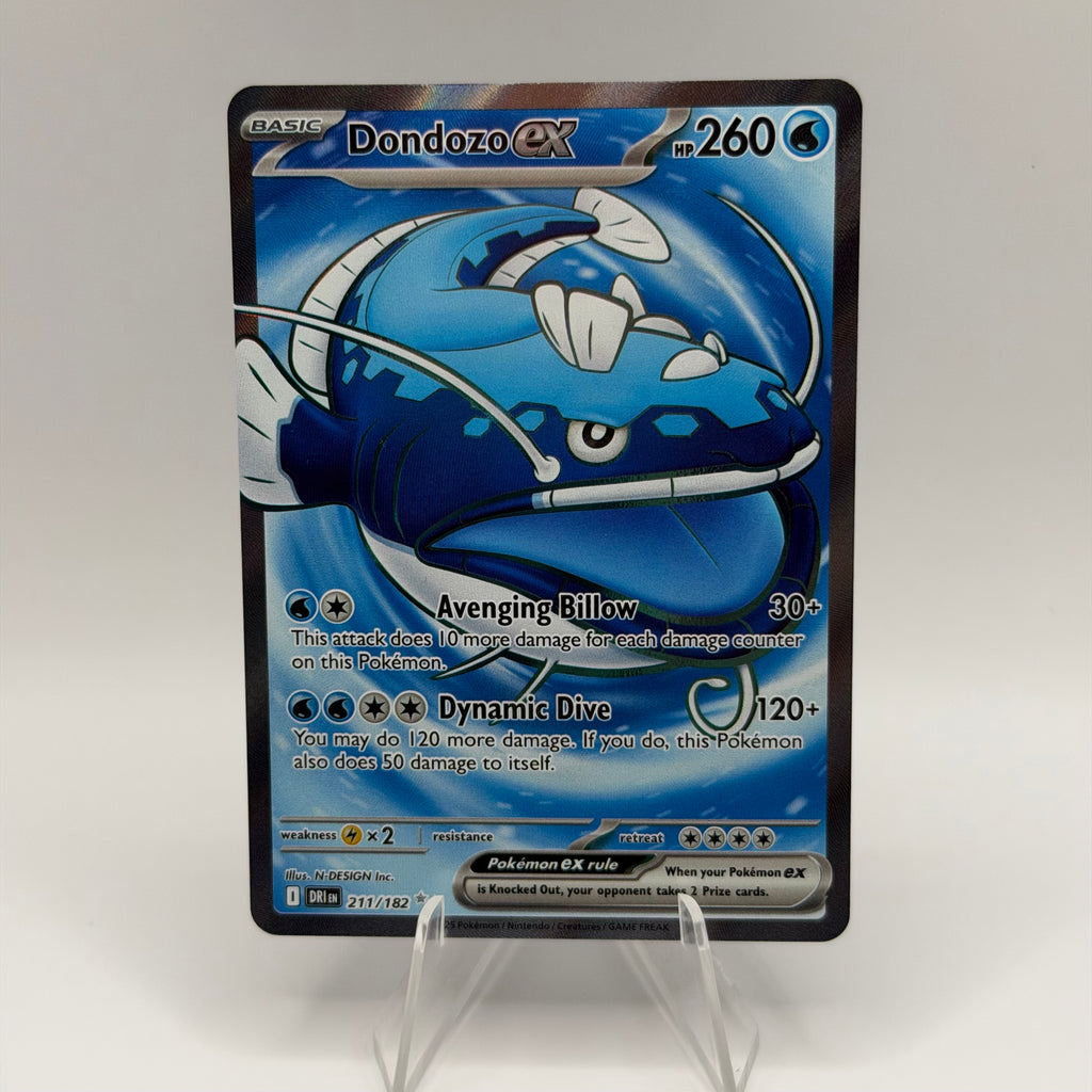 Dondozo ex (DRI 211)
Destined Rivals #0079