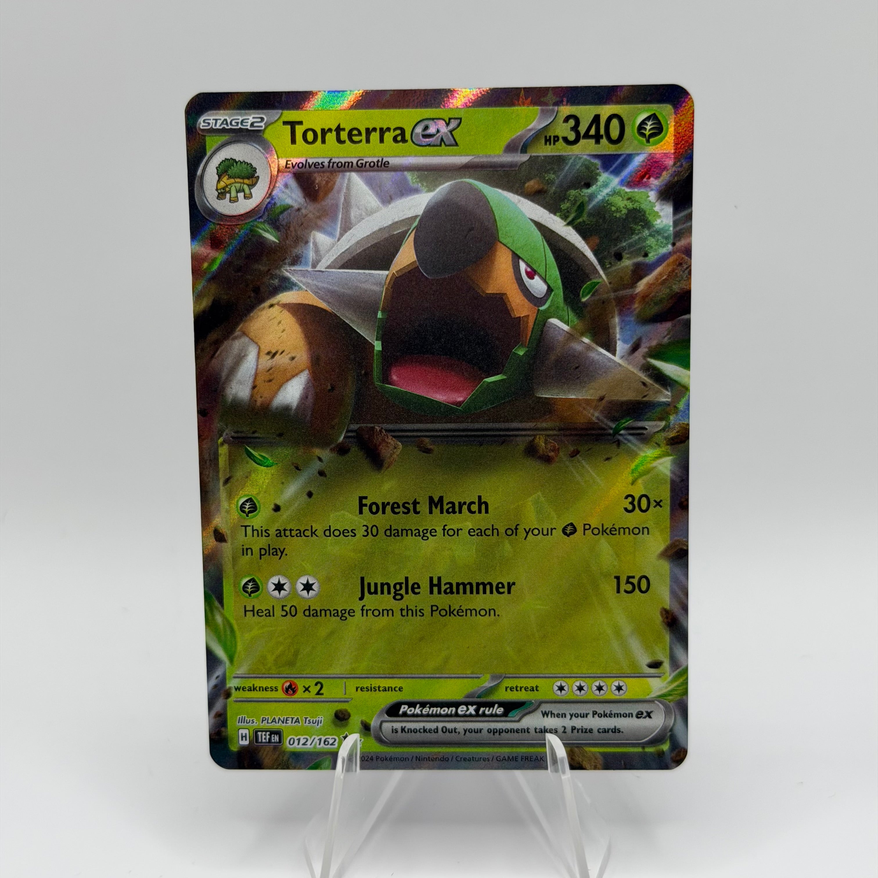 Torterra ex (TEF 012)
Temporal Forces #0013