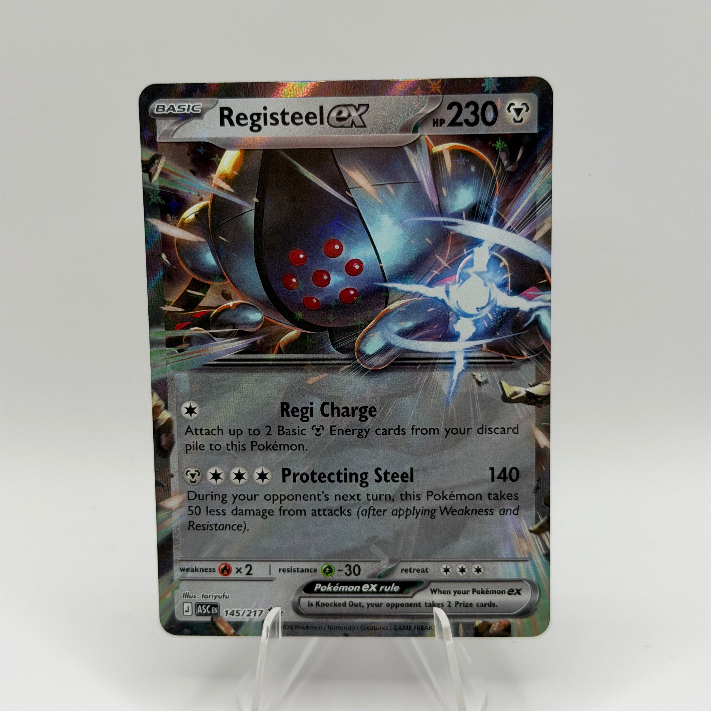 Registeel ex (ASC 145)
Ascended Heroes #0023