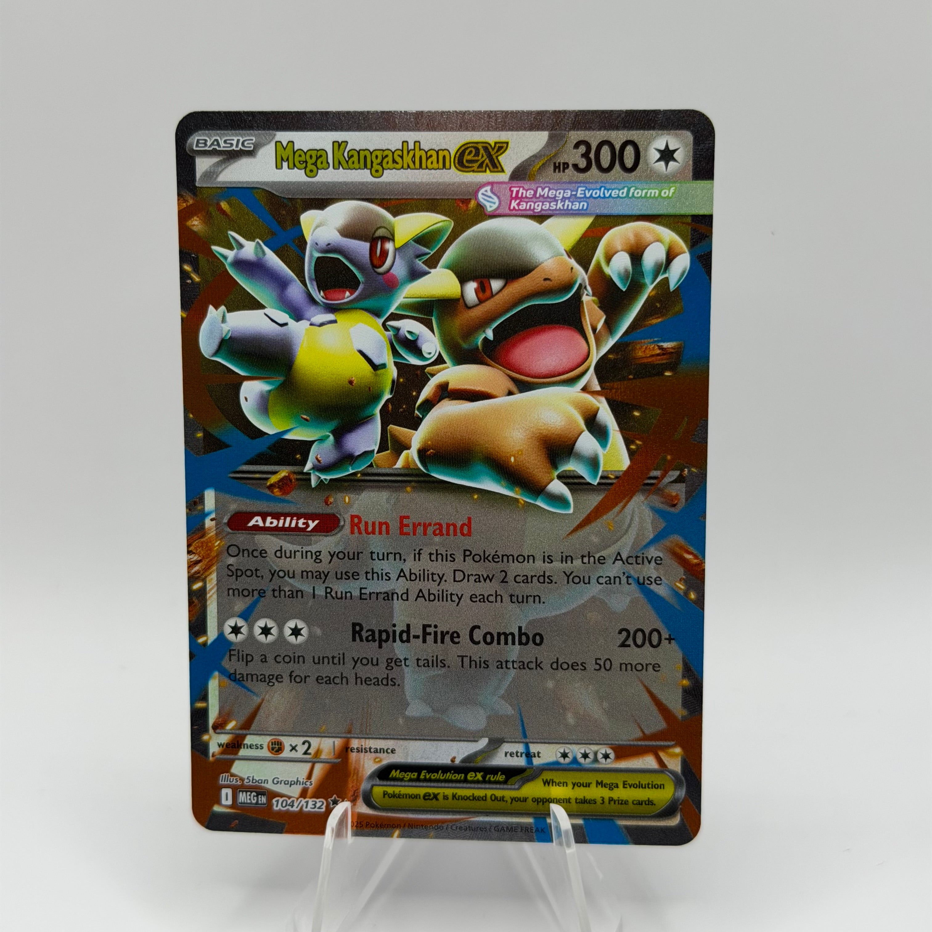 Mega Kangaskhan ex (MEG 104)
Mega Evolution #0027