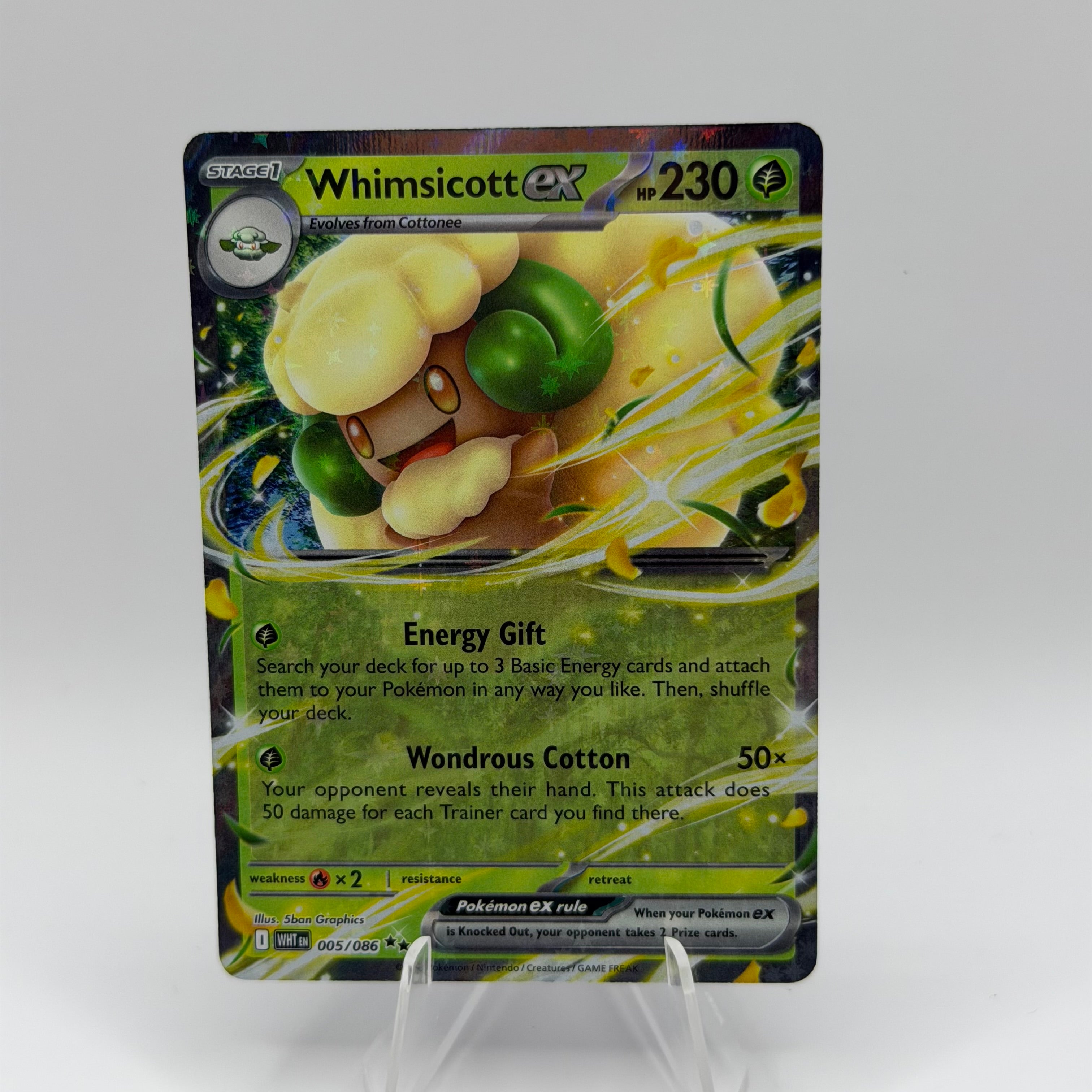 Whimsicott ex (WHT 005)
White Flare #0021