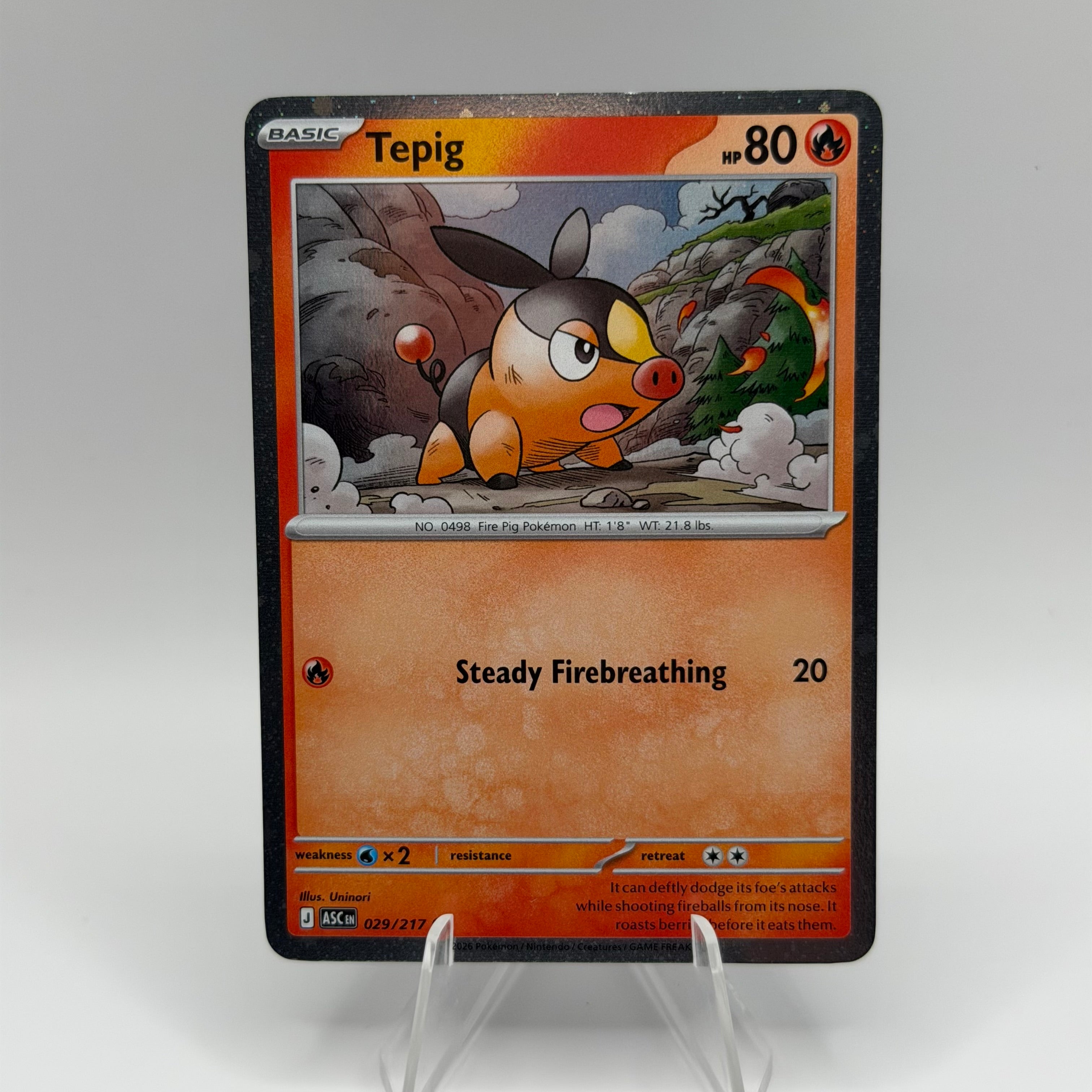 Tepig (xASC 029)
Ascended Heroes #0060