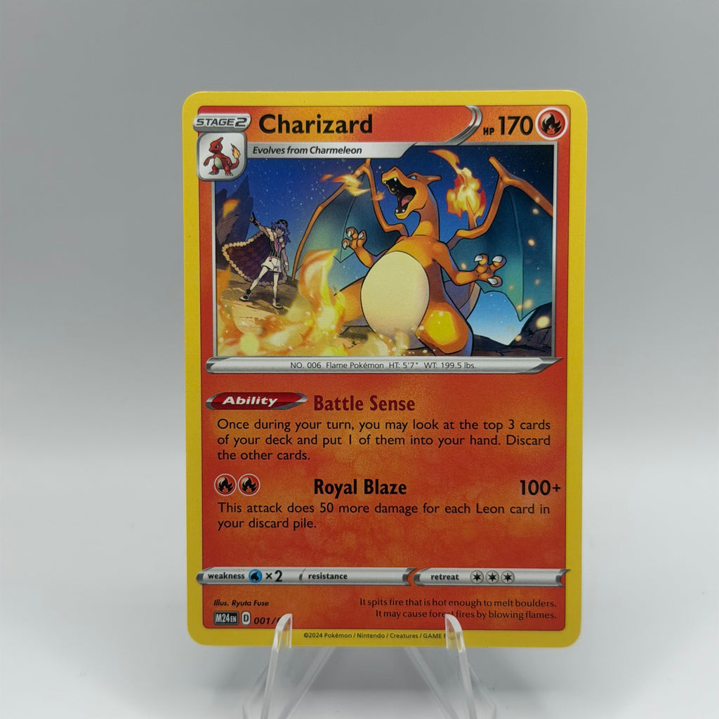 Charizard (M24 001)
McDonald's Dragon Discovery #0309