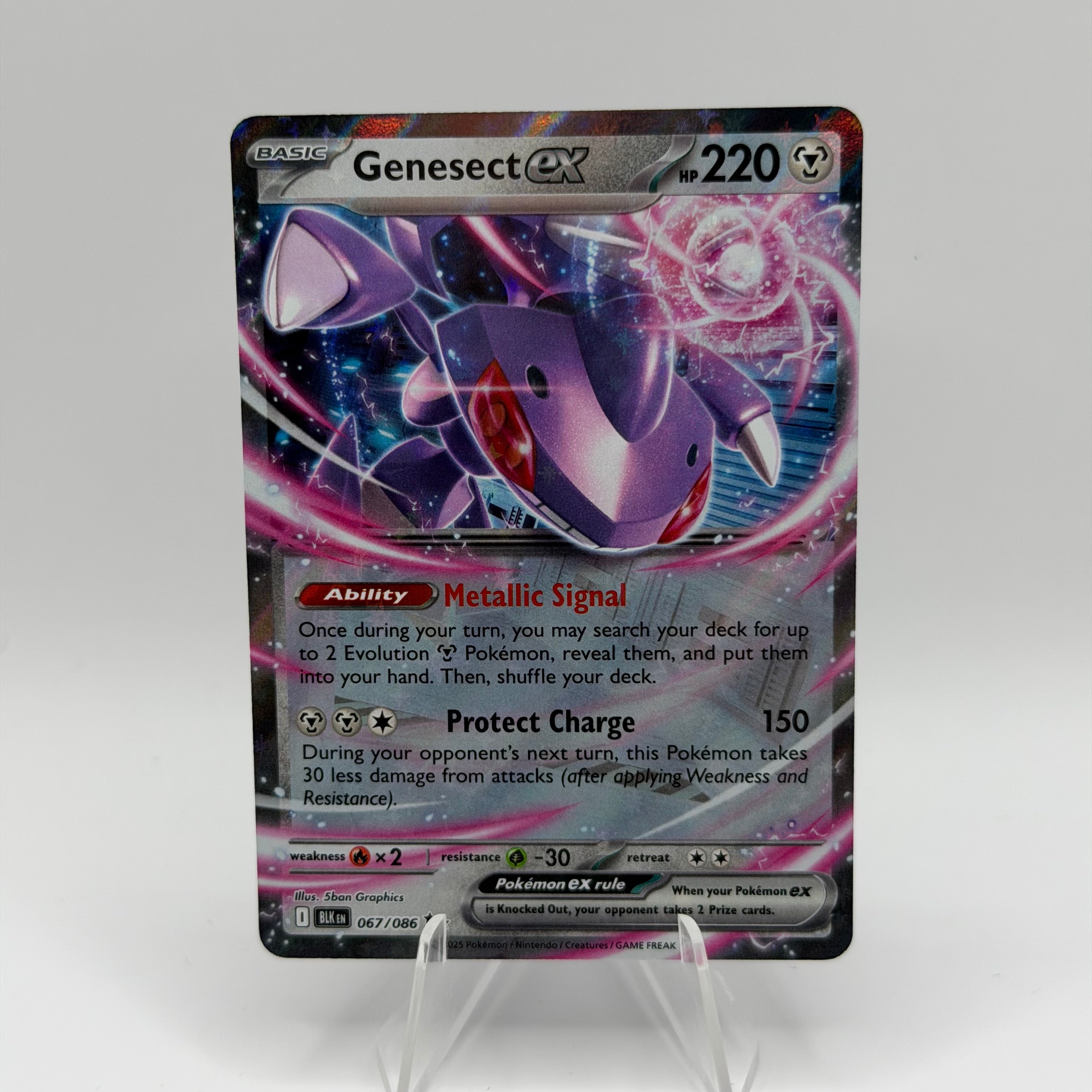 Genesect ex (BLK 067)
Black Bolt #0009