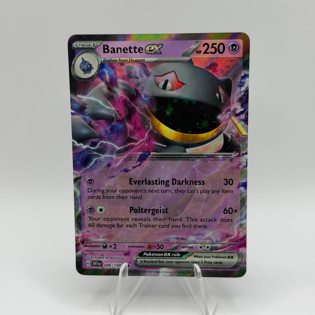 Banette ex (SVI 088)
Scarlet & Violet #0035