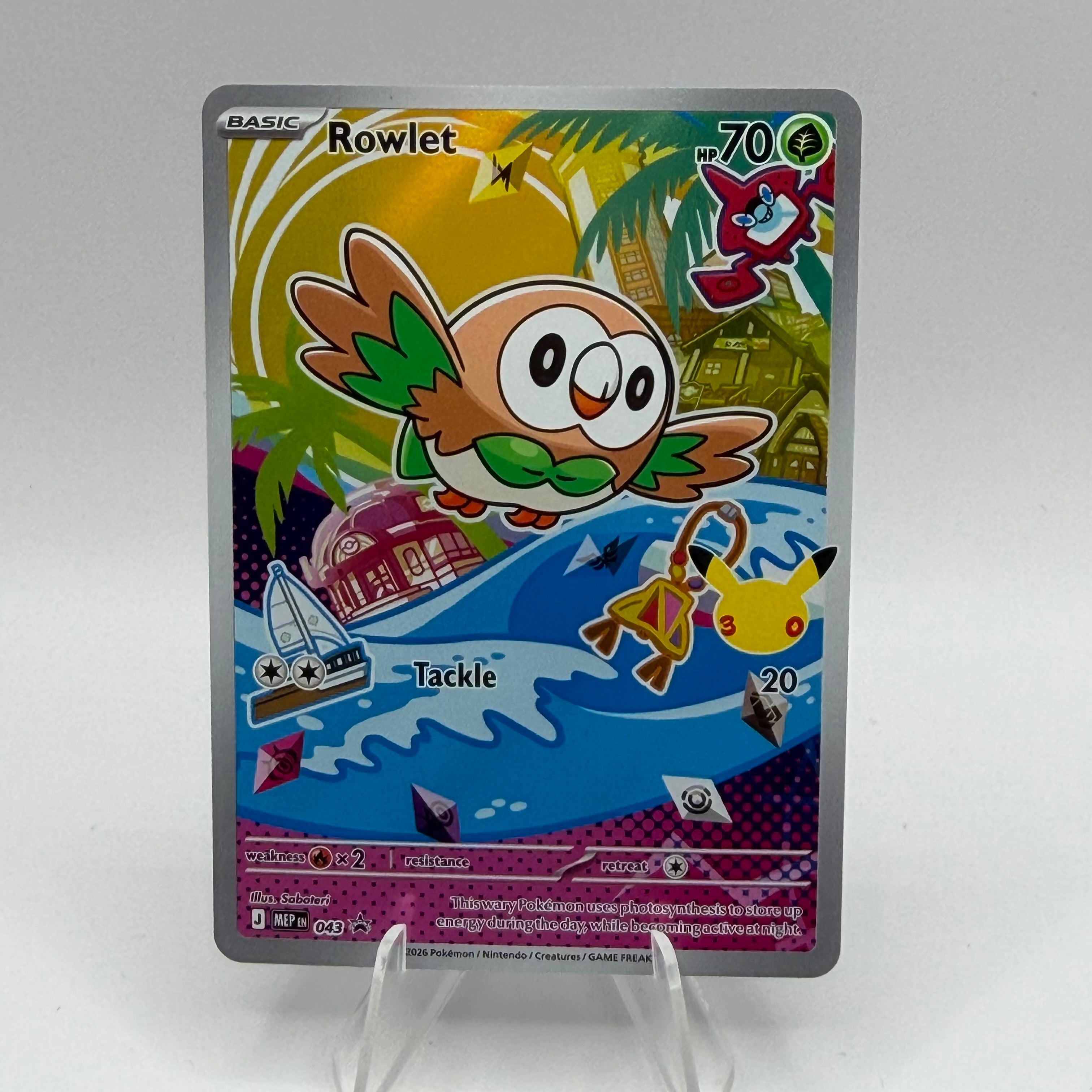 Rowlet (MEP 043)
MEP Black Star Promos #0158