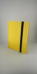 9-Pocket Basic Binder med sidomatning – 360 kort (Gul)
