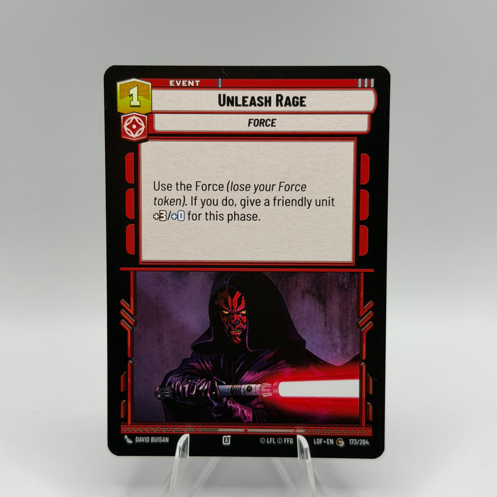 Unleash Rage - Legends of the Force (LOF) #0263