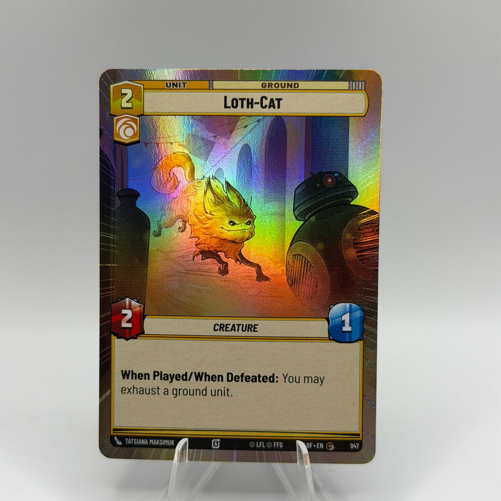 Loth-Cat (Hyperspace Foil) - Legends of the Force (LOF) #0274