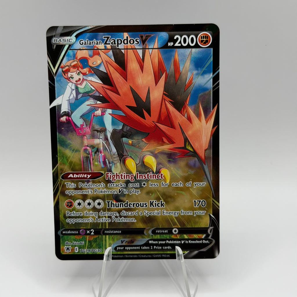 Galarian Zapdos V (ASR TG19)
Astral Radiance #0145