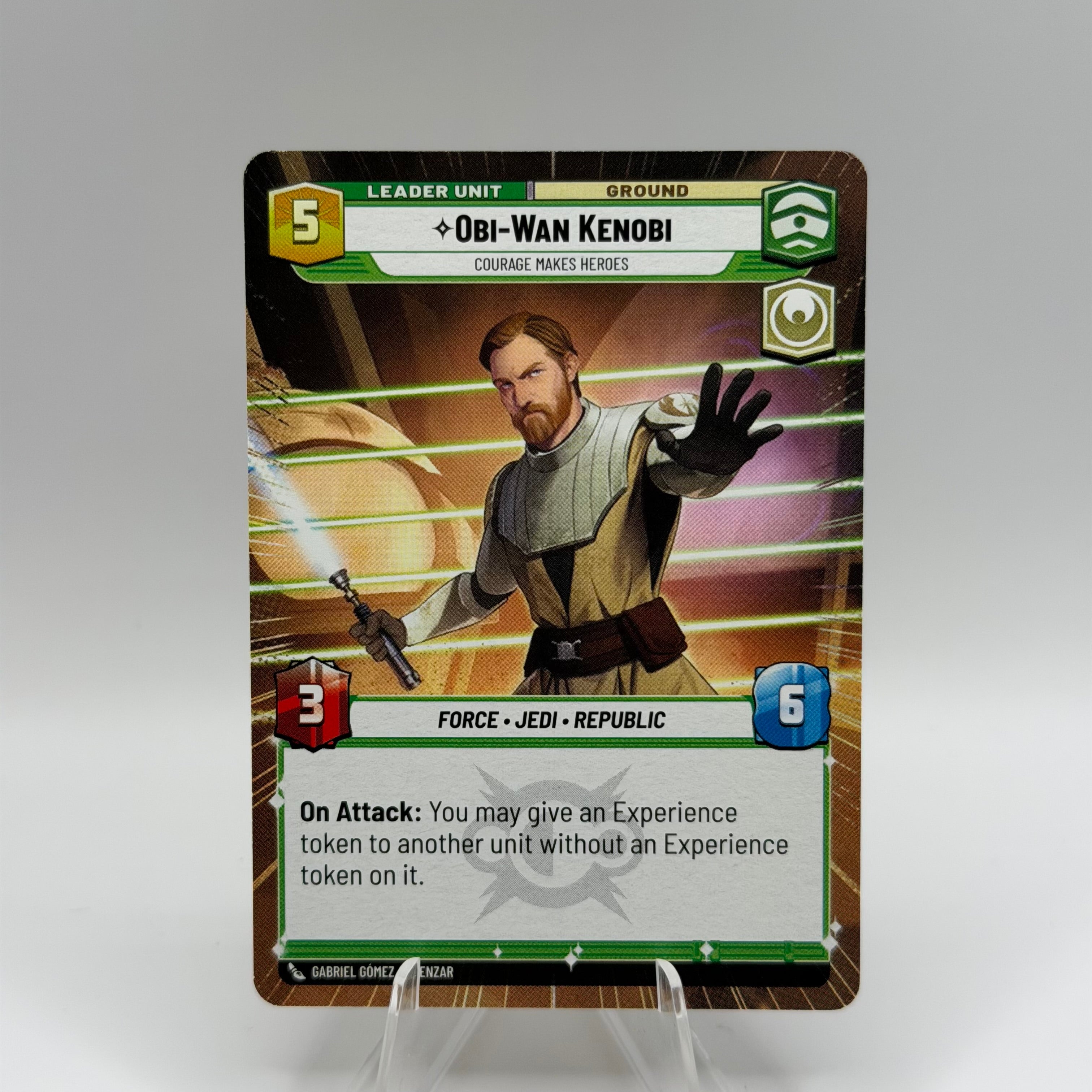 Obi-Wan Kenobi - Courage Makes Heroes (Hyperspace) - Legends of the Force (LOF) #0284