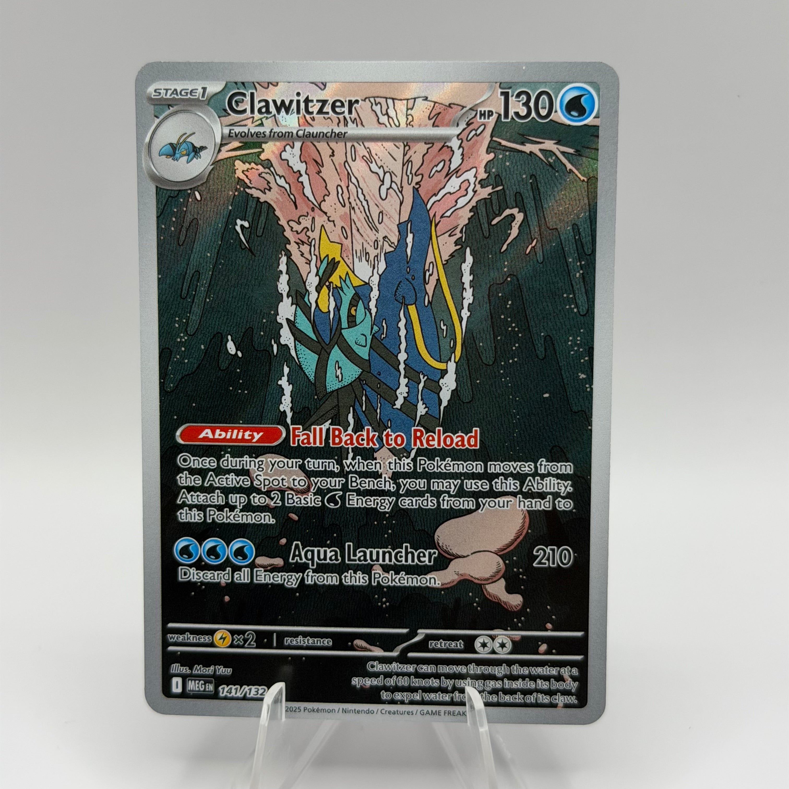 Clawitzer (MEG 141)
Mega Evolution #0104