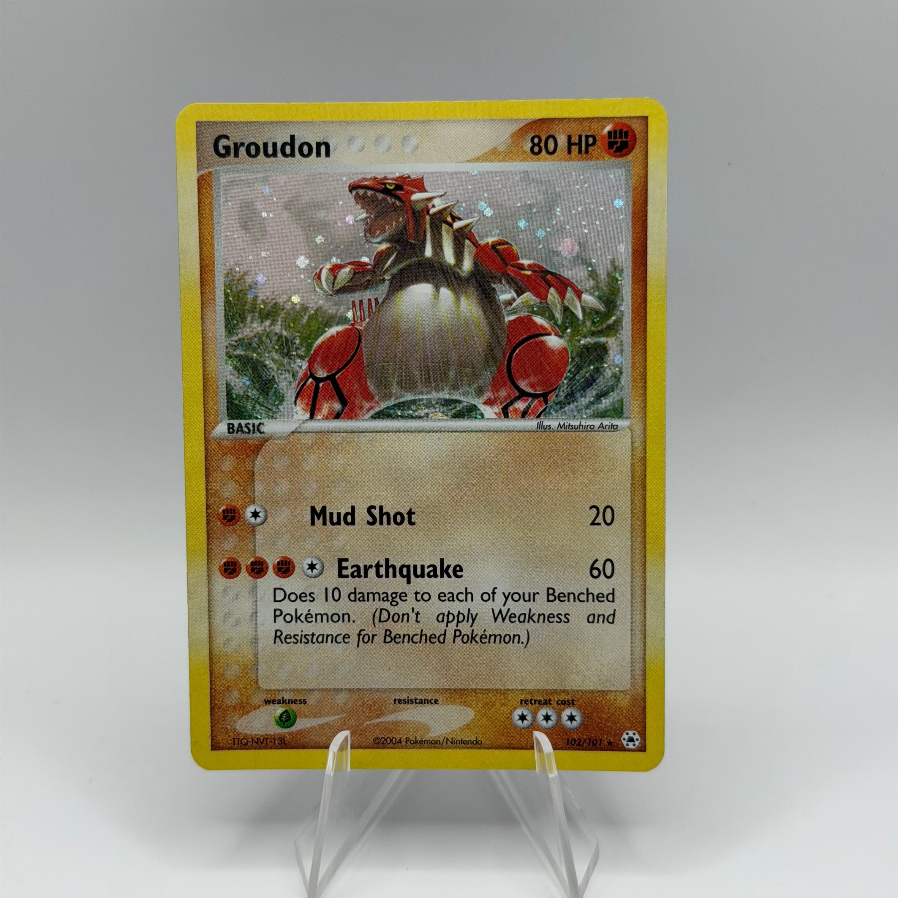 Groudon holo (HL 102)
EX Hidden Legends #0219