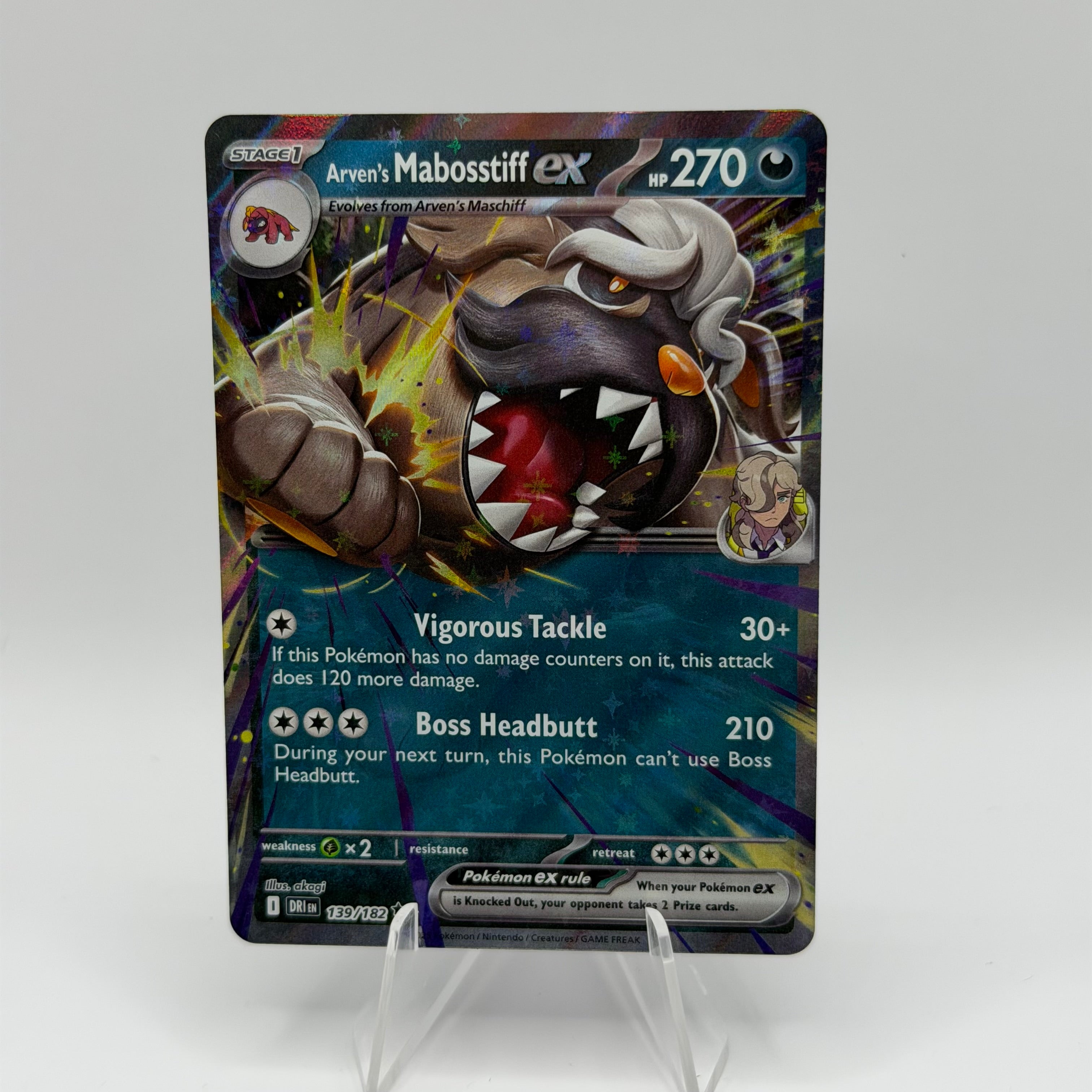 Arven's Mabosstiff ex (DRI 139)
Destined Rivals #0048