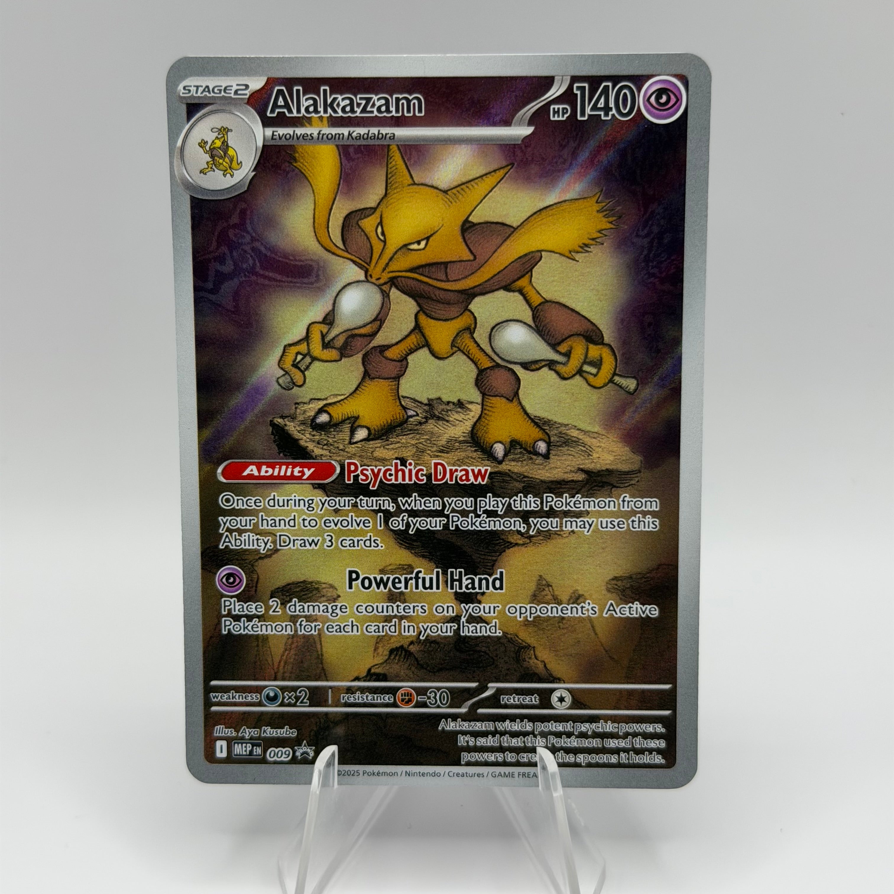 Alakazam (MEP 009)
MEP Black Star Promos #0117