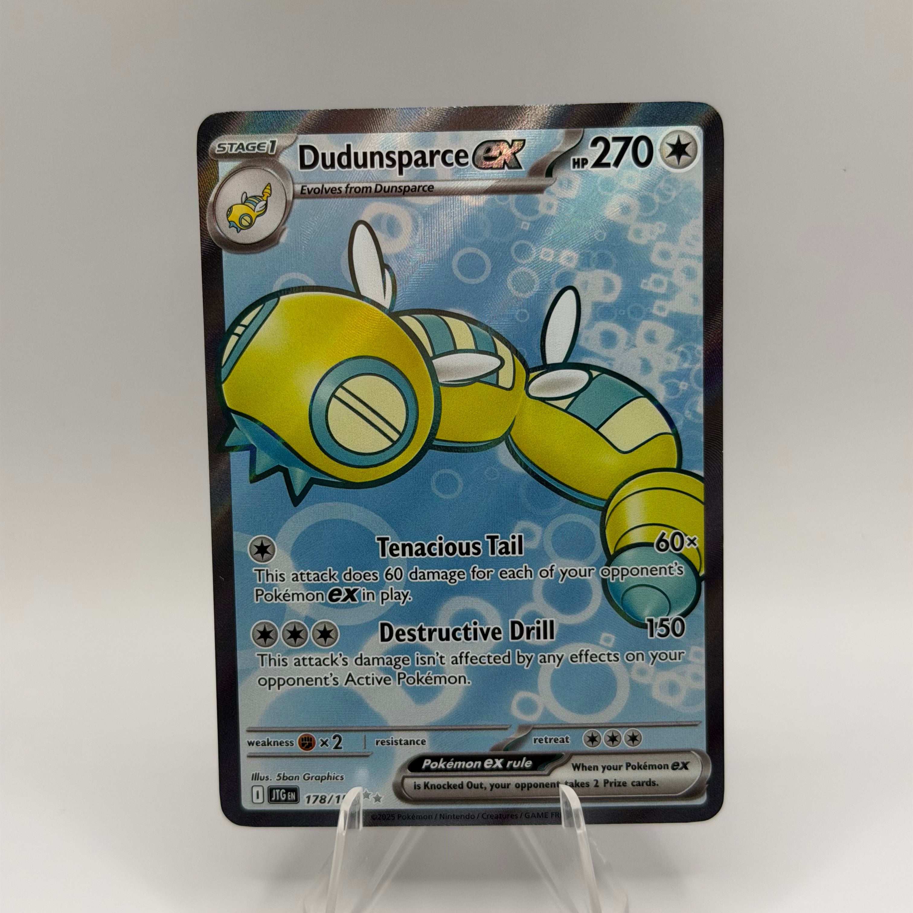 Dudunsparce ex (JTG 178)
Journey Together #0081