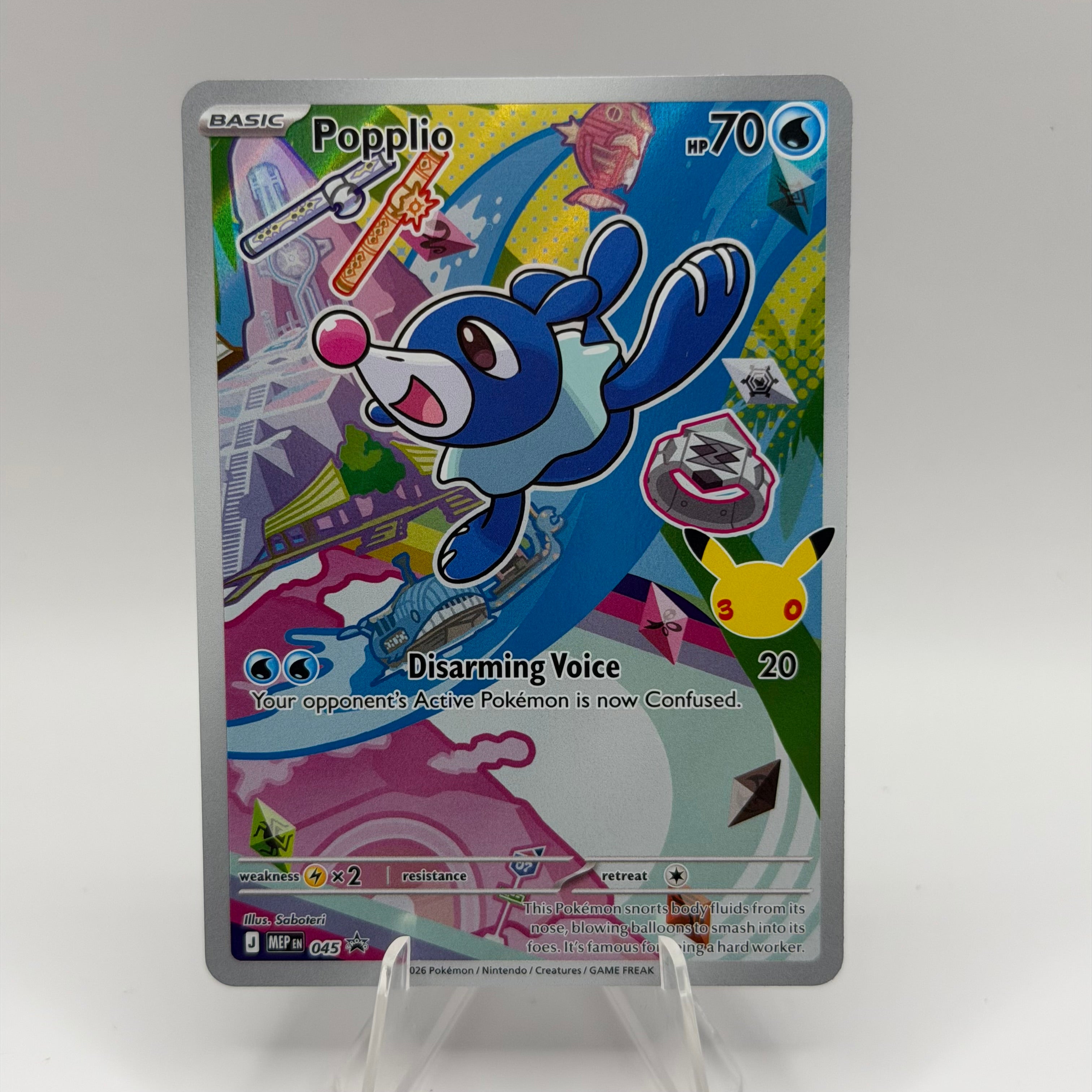 Popplio (MEP 045)
MEP Black Star Promos #0166