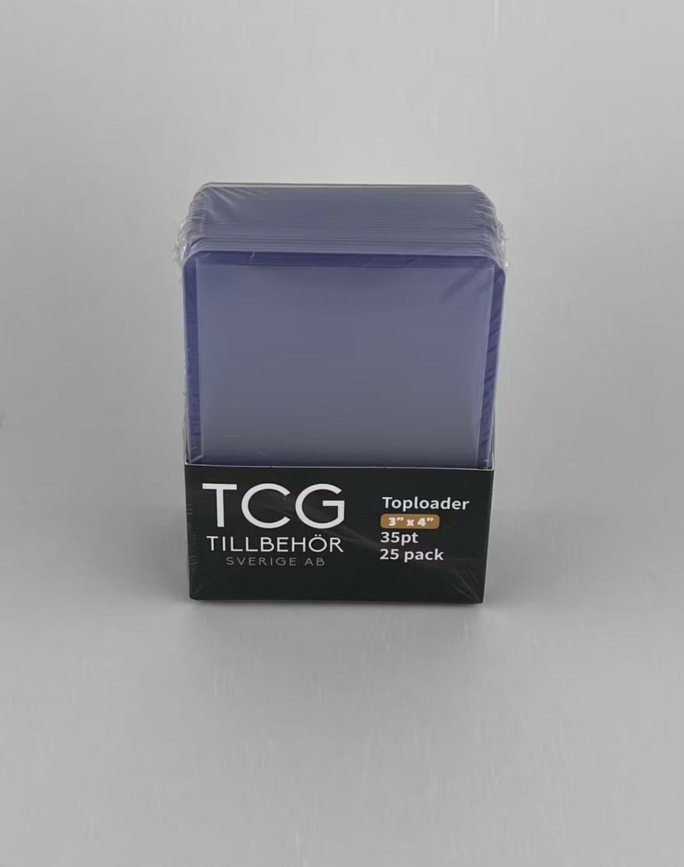 TCG Tillbehör Toploaders 35pt – 25-pack