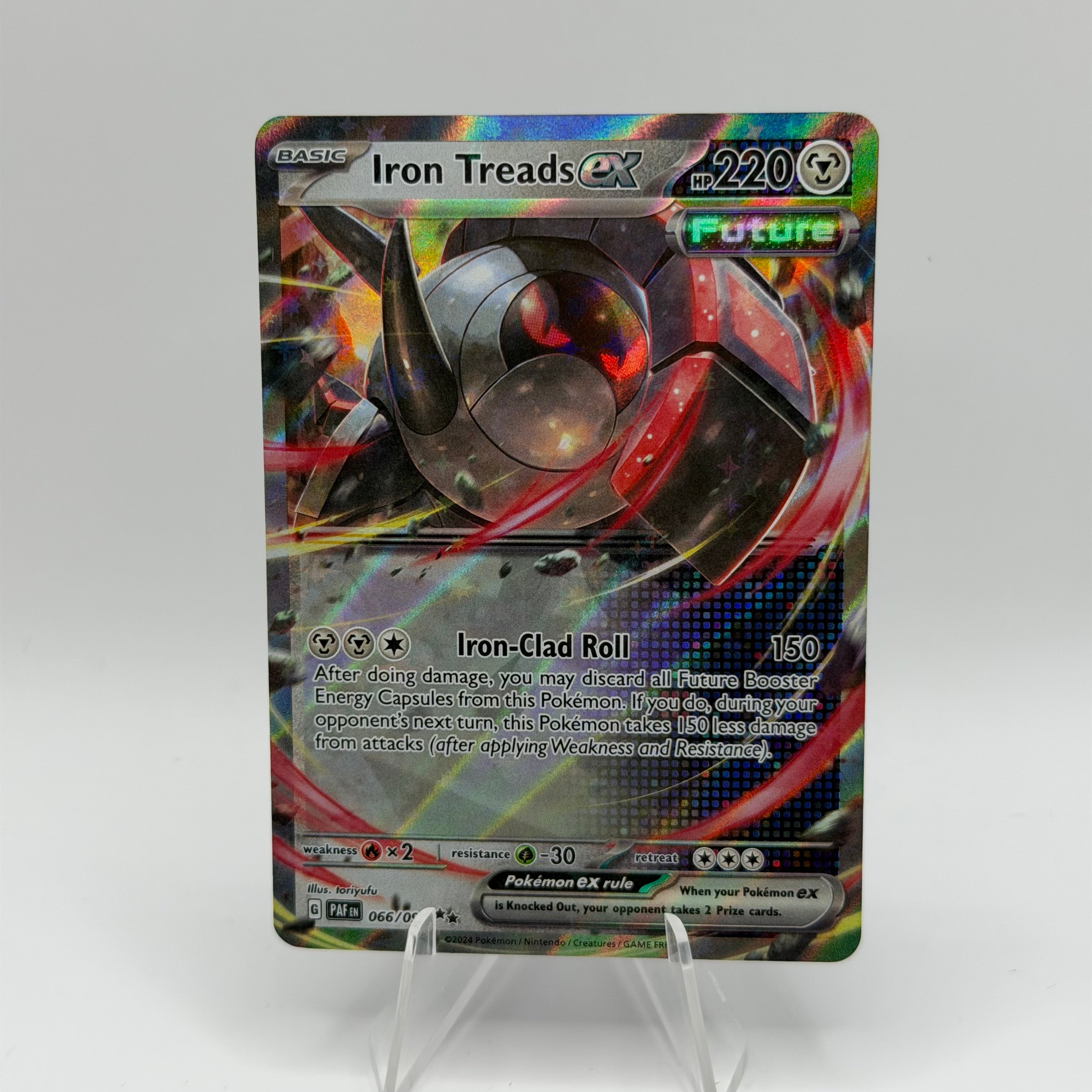Iron Treads ex (PAF 066)
Paldean Fates #0038
