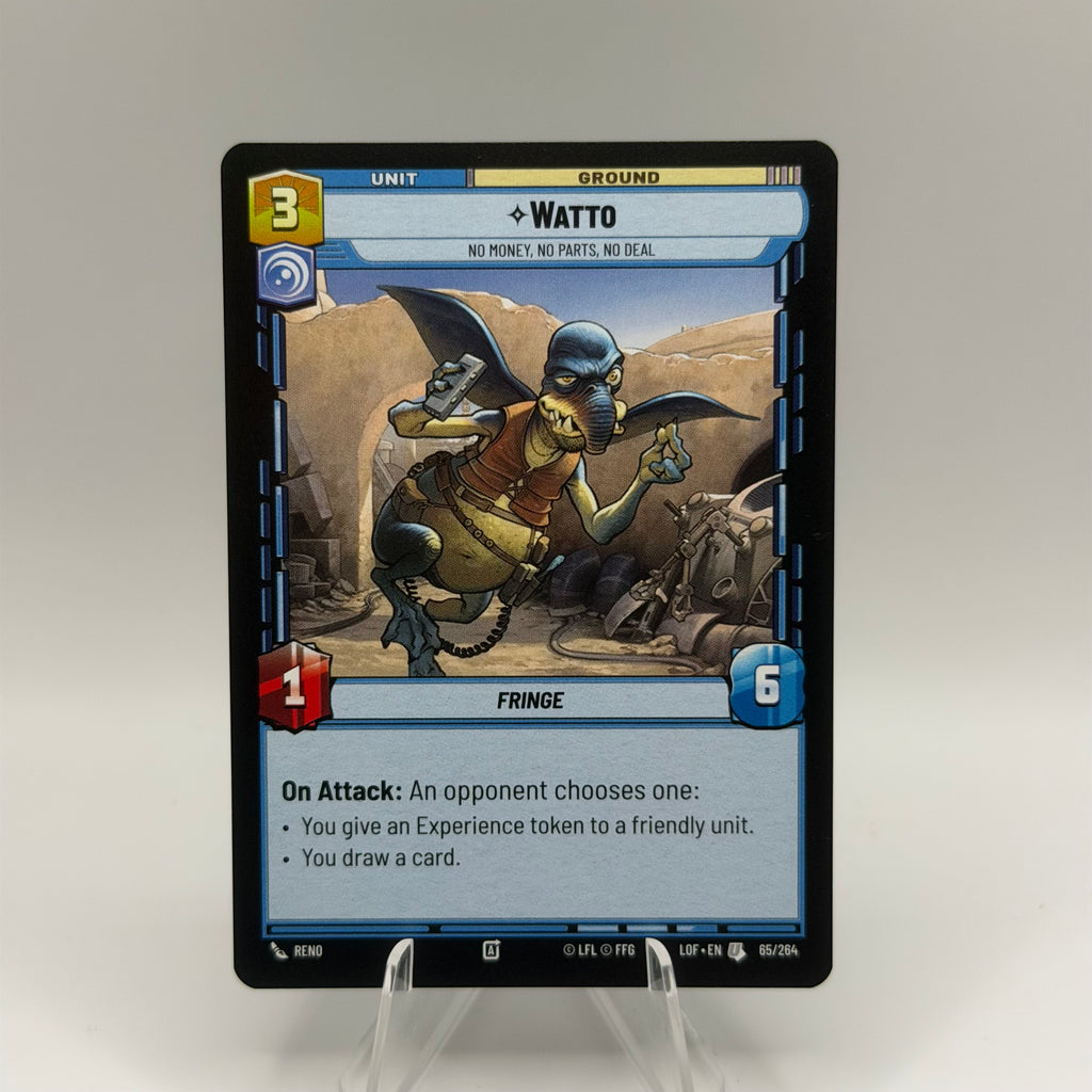 Watto - No Money, No Parts, No Deal - Legends of the Force (LOF) #0328