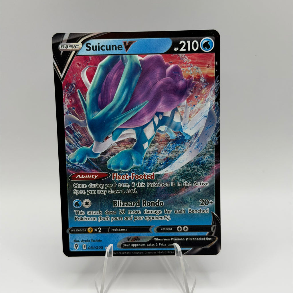 Suicune V (EVS 031)
Evolving Skies #0095
