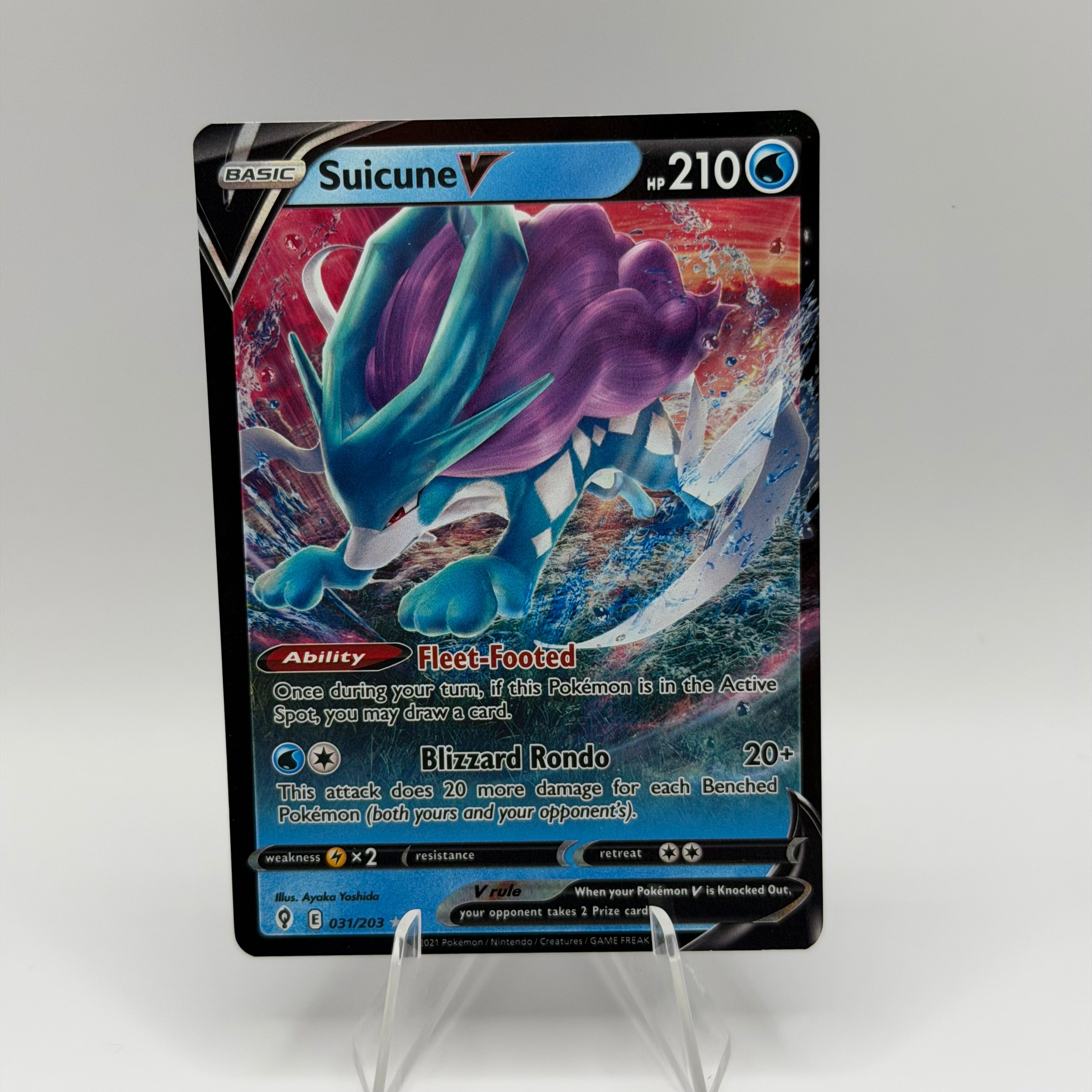 Suicune V (EVS 031)
Evolving Skies #0095
